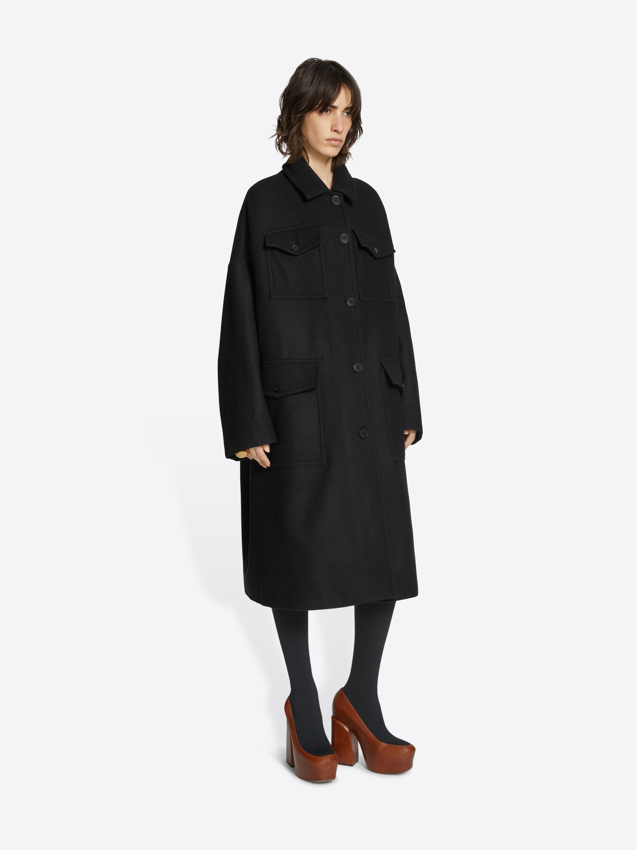 Reversible coat - Autumn-Winter Women | Dries Van Noten