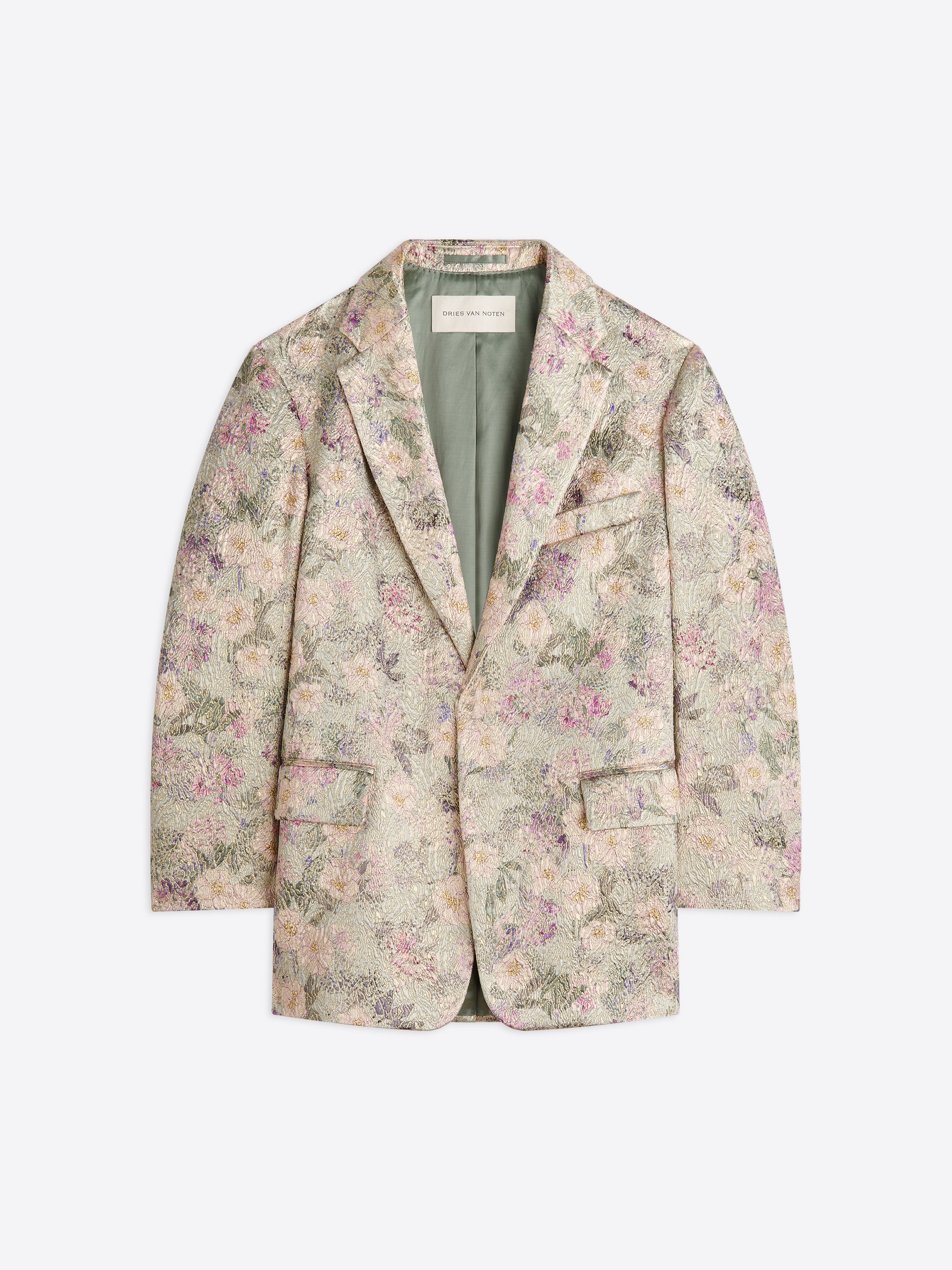 Jacquard blazer - Autumn-Winter Women | Dries Van Noten