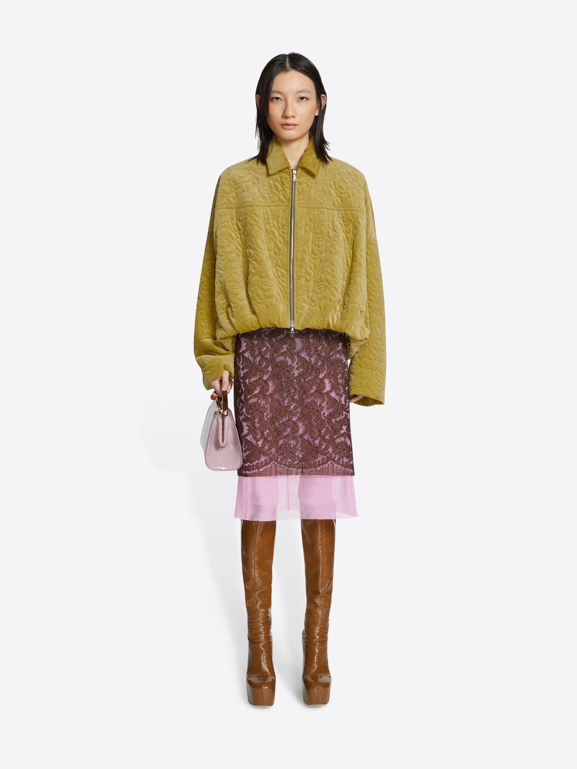 Jacquard jacket - Autumn-Winter Women | Dries Van Noten