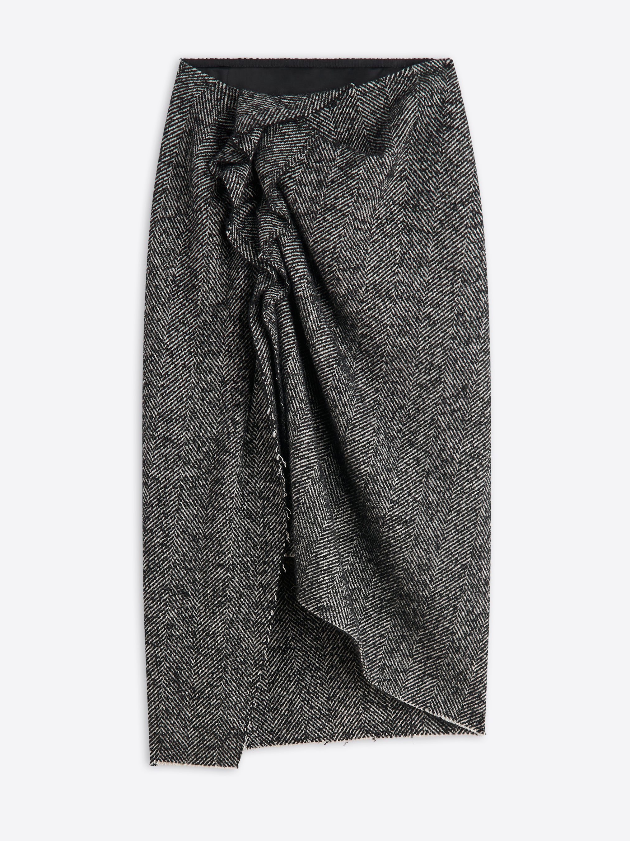 Wool ruffle skirt - Autumn-Winter Women | Dries Van Noten