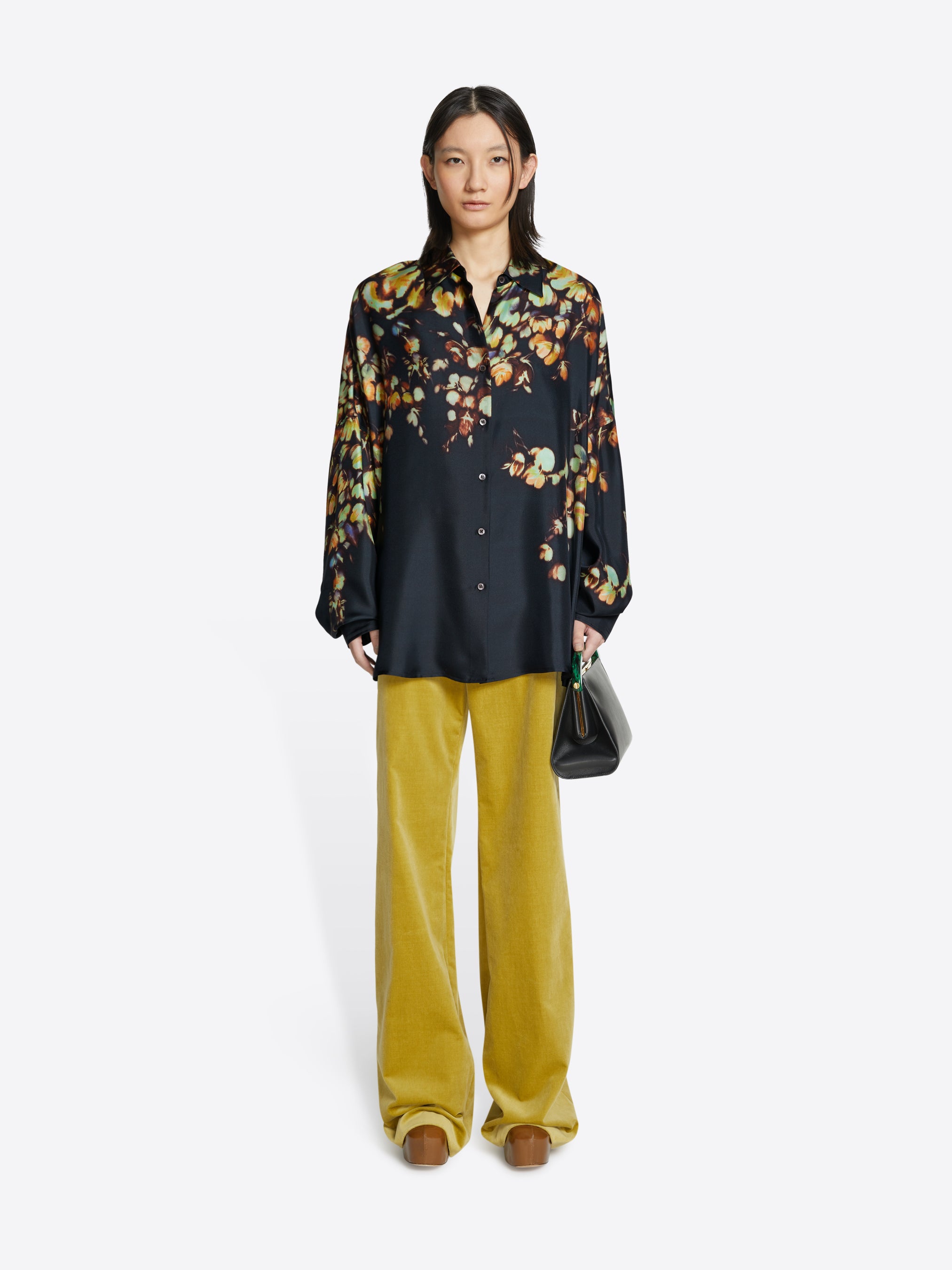 格安通販サイト Dries Van Noten viscose pant トライバルパンツ - パンツ