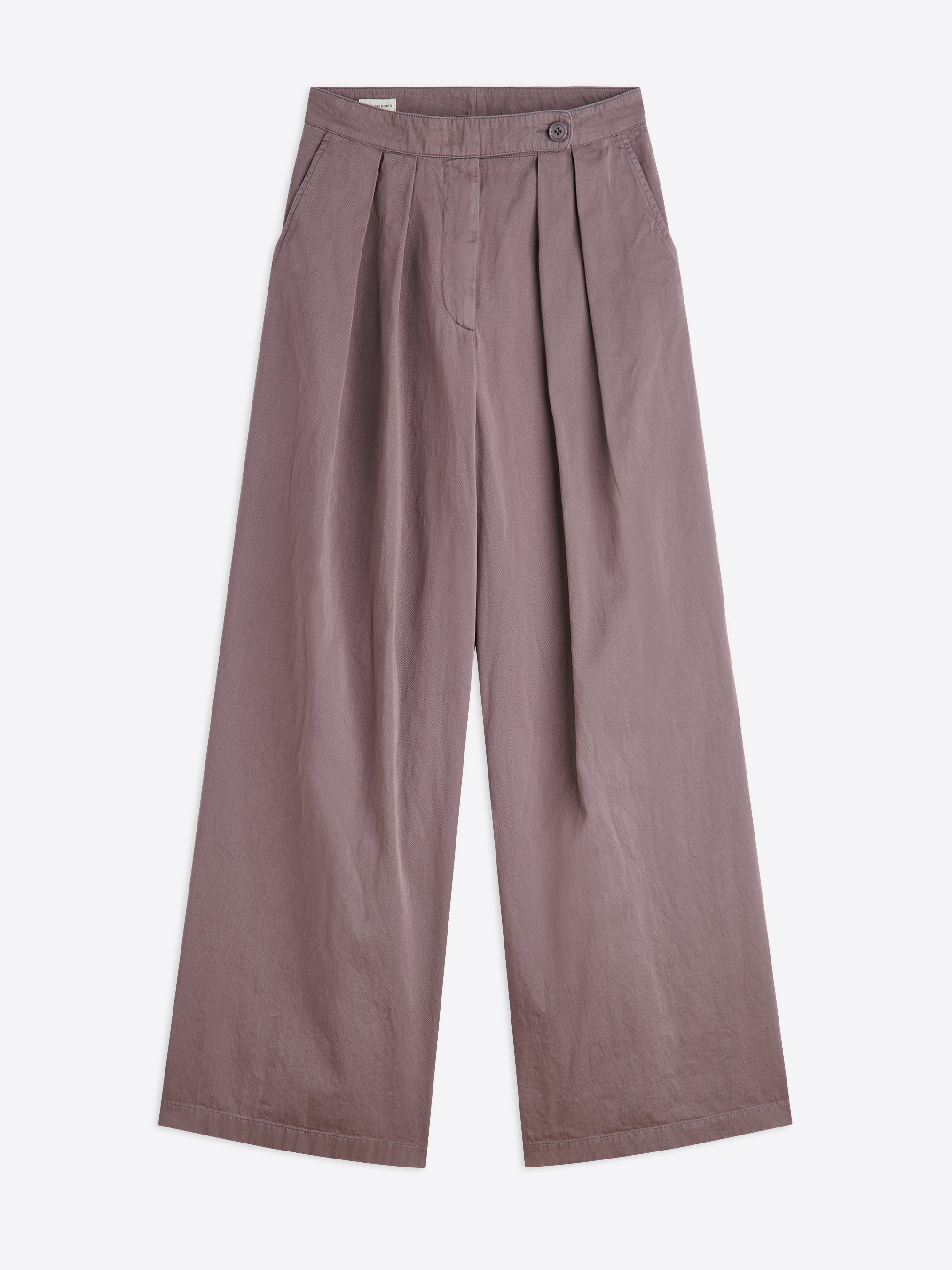 Pleated pants - Autumn-Winter Women | Dries Van Noten