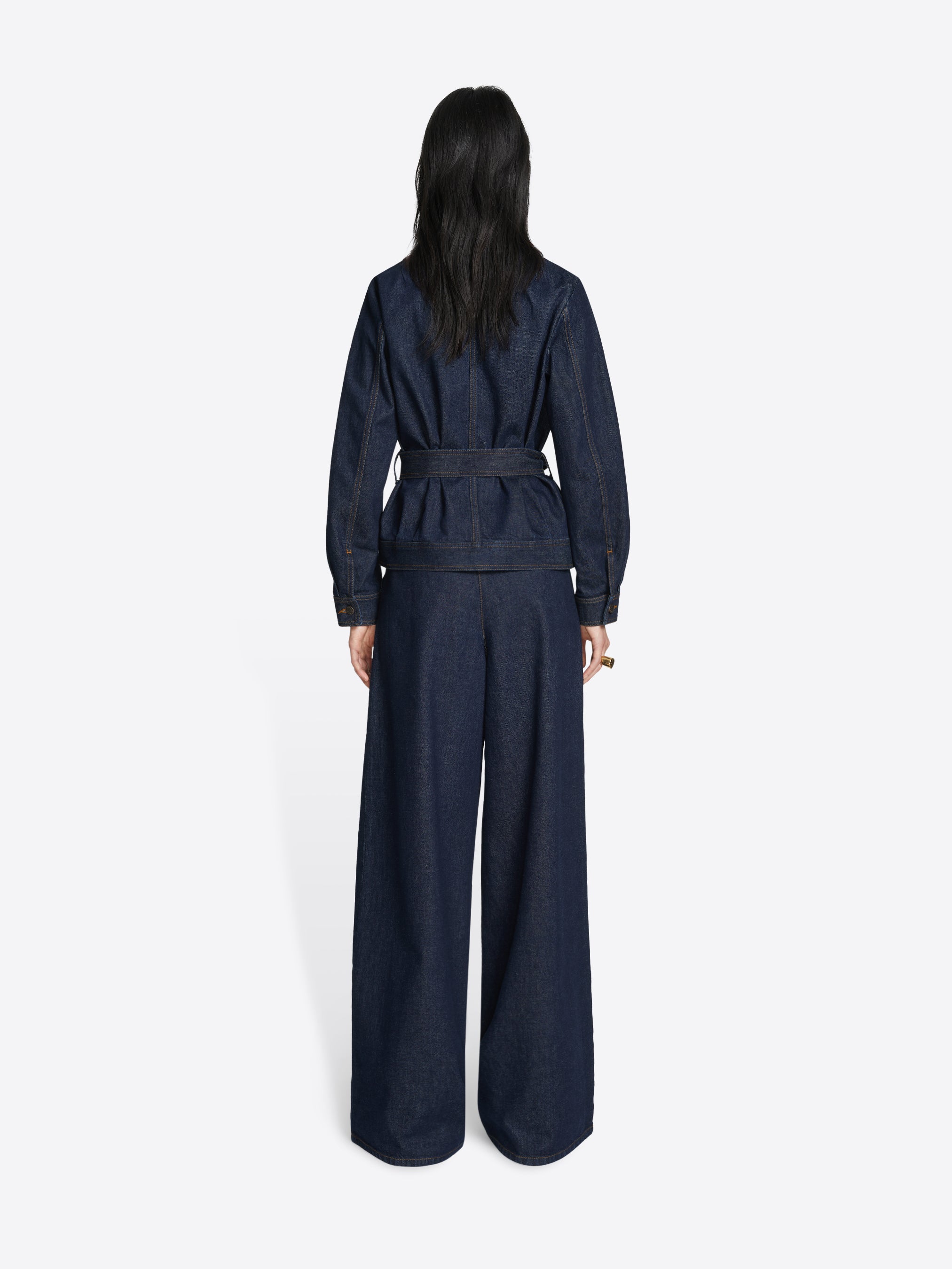 Wide denim pants - Autumn-Winter Women | Dries Van Noten