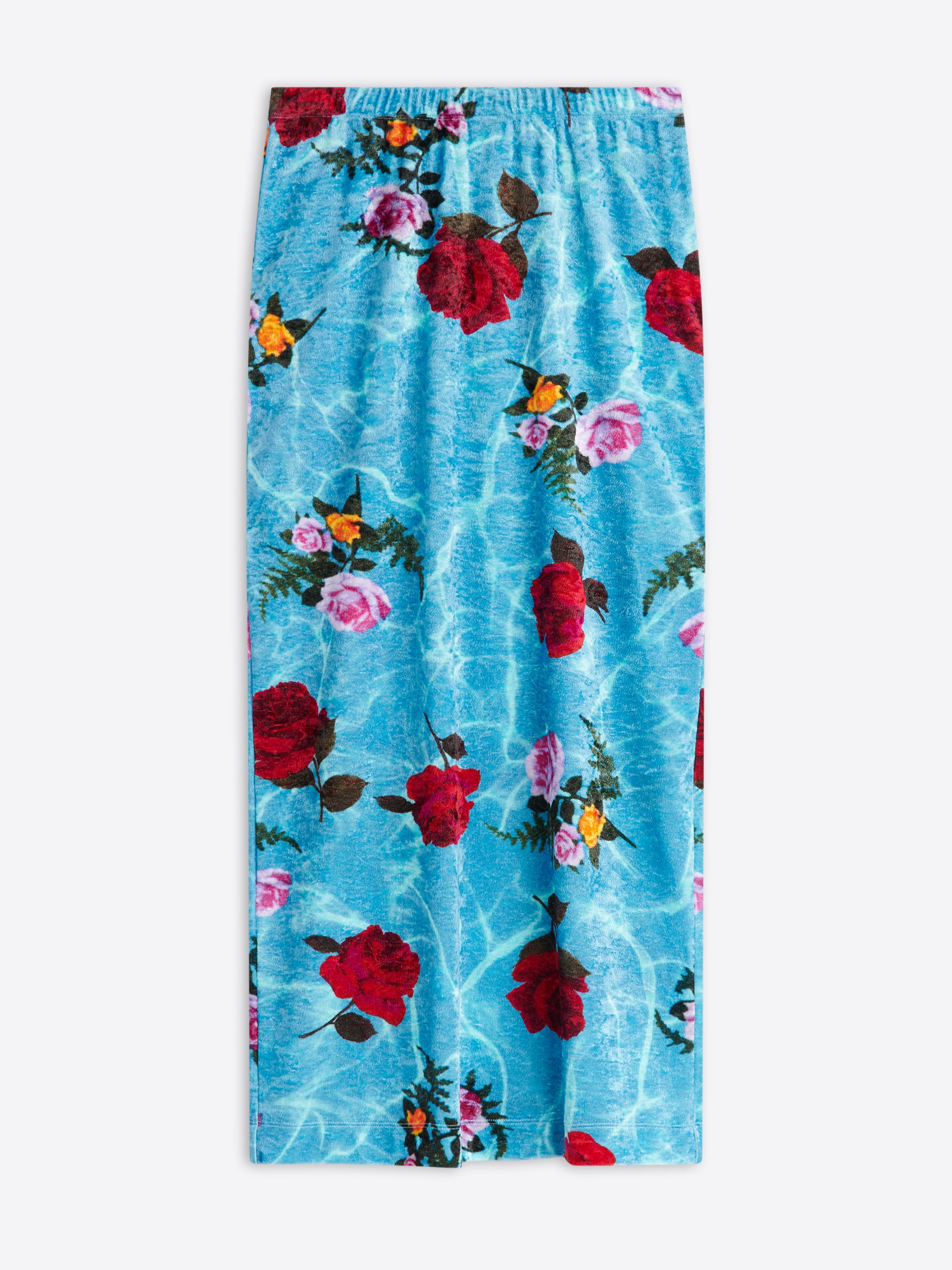 Floral velvet skirt - Autumn-Winter Women | Dries Van Noten