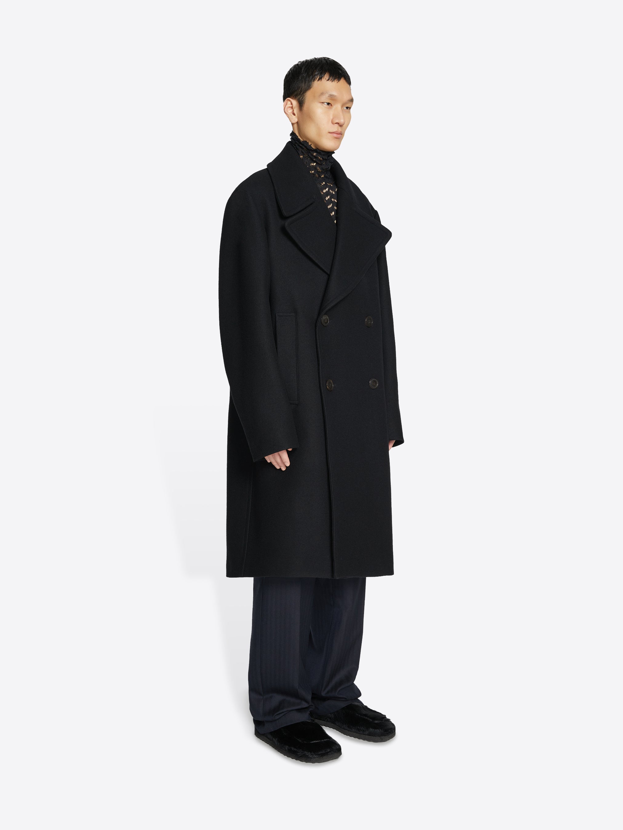 Double breasted coat - Autumn-Winter Men | Dries Van Noten