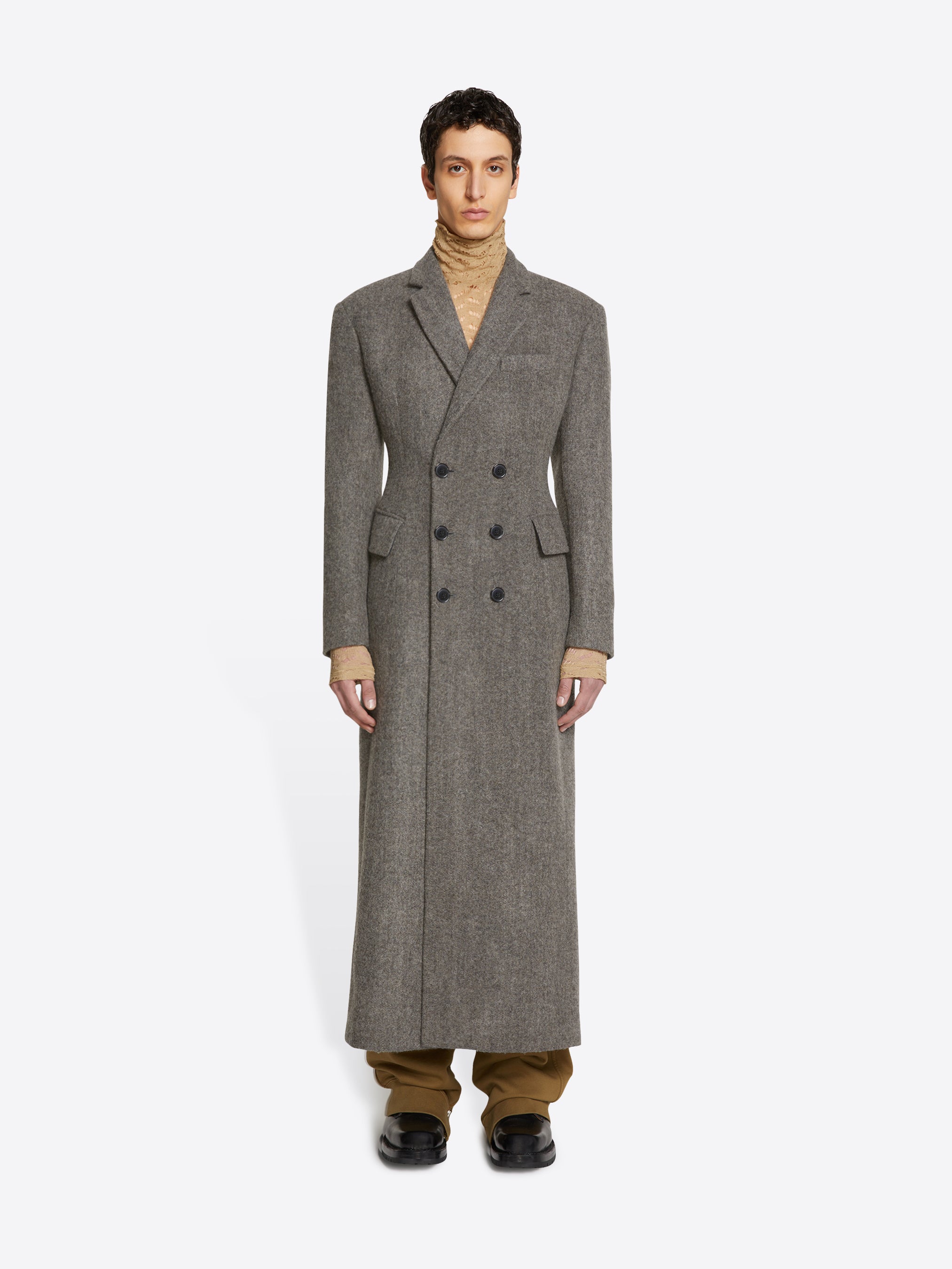 Long waisted coat - Autumn-Winter Men | Dries Van Noten