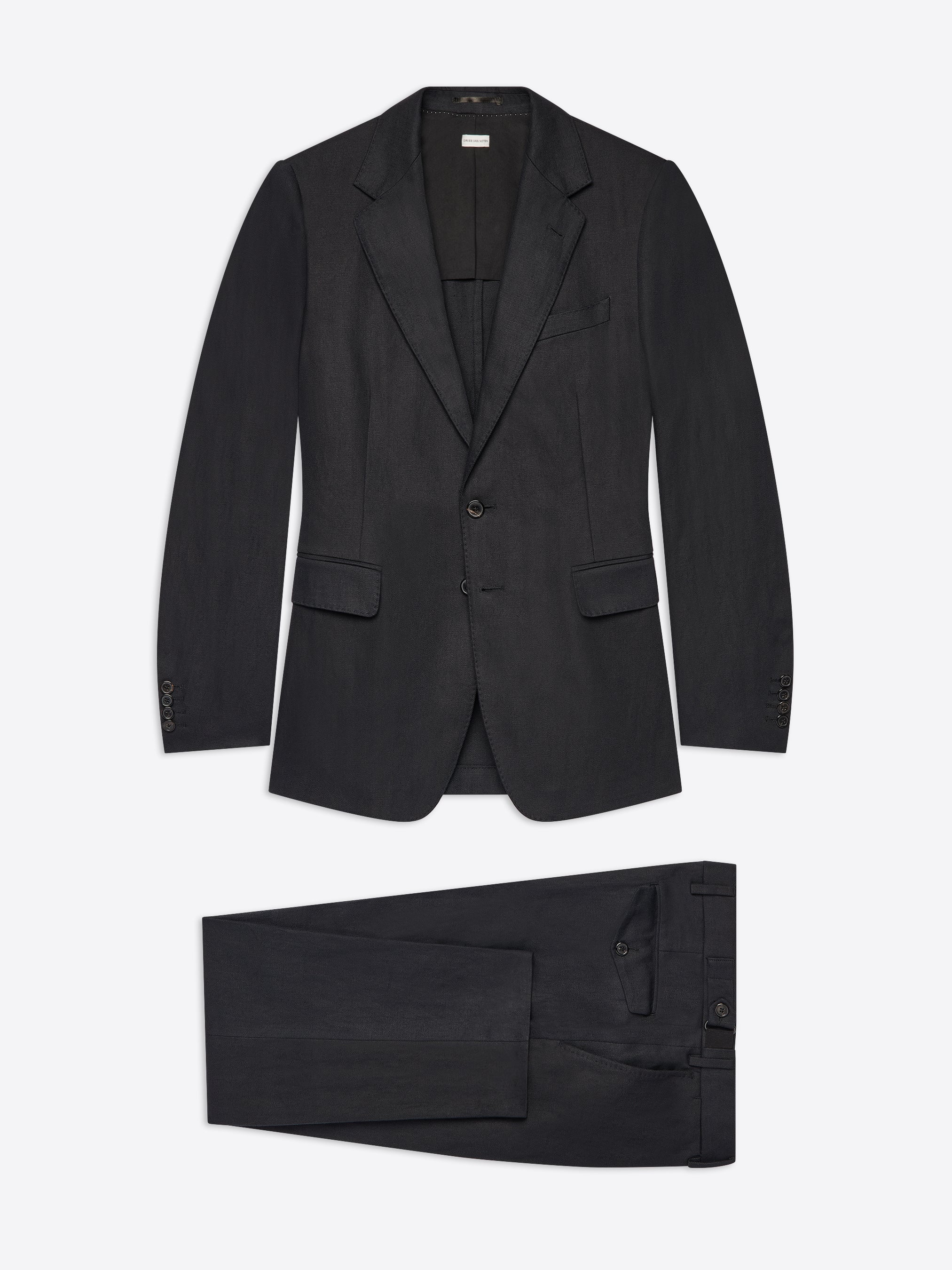 Linen blend suit - Autumn-Winter Men | Dries Van Noten