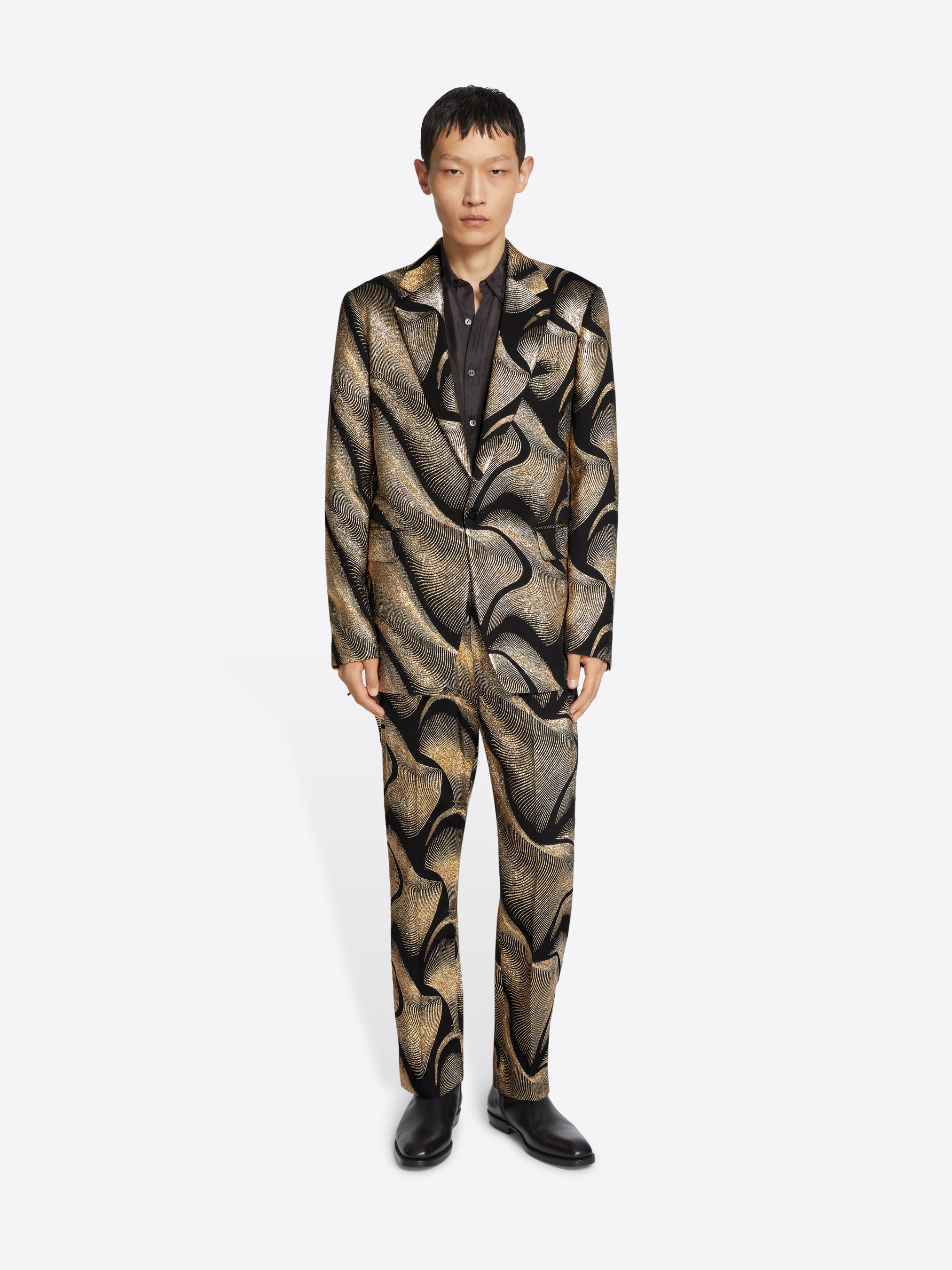 Jacquard bomber - Autumn-Winter Men | Dries Van Noten