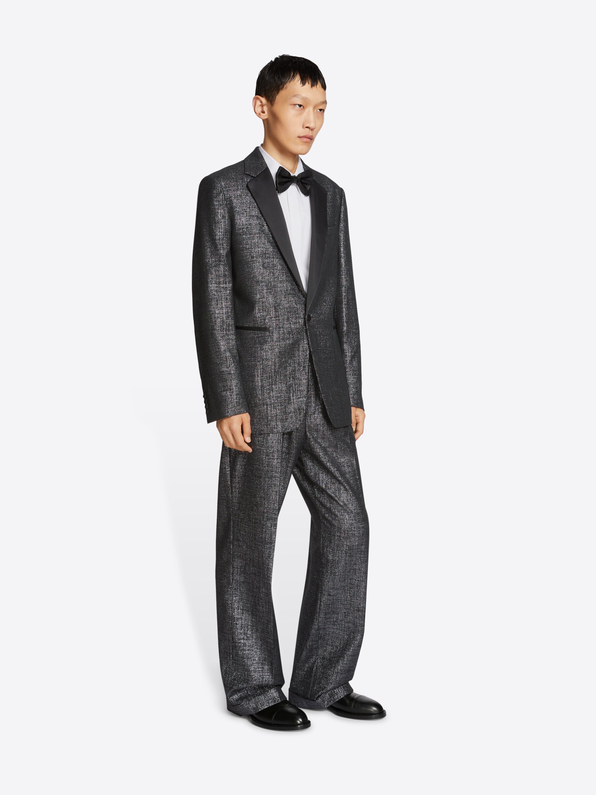 Glitter tuxedo blazer - Autumn-Winter Men | Dries Van Noten