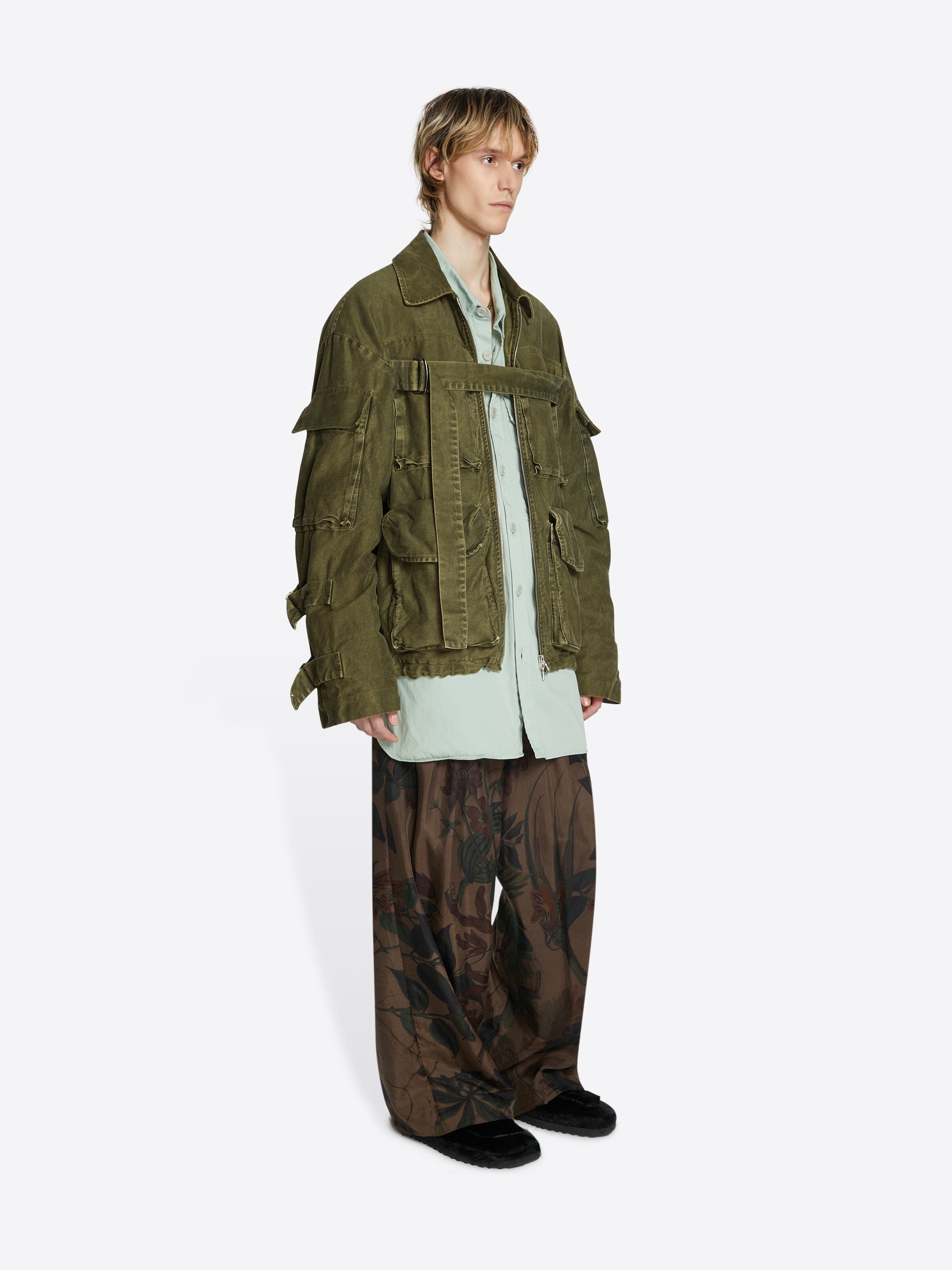 Overdyed jacket - Autumn-Winter Men | Dries Van Noten