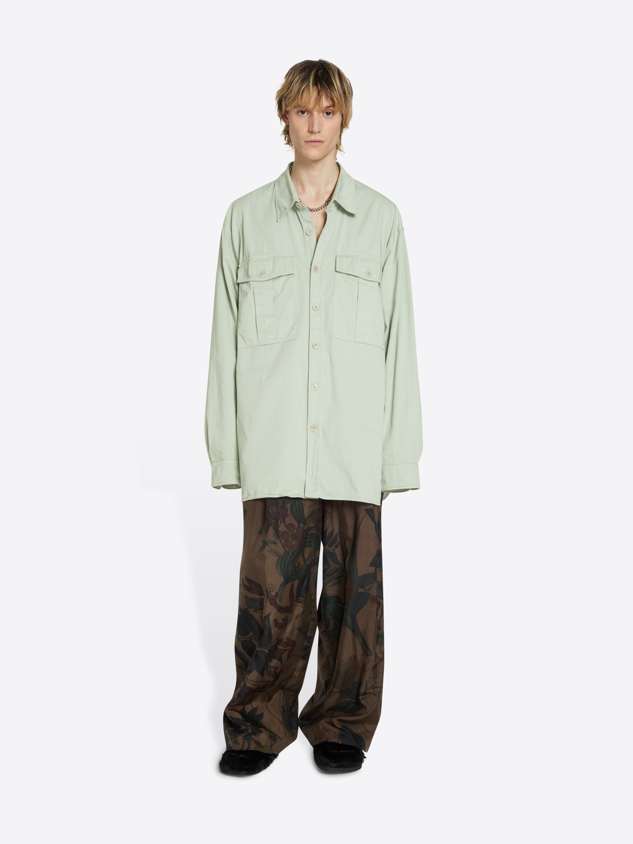 Oversized shirt - Autumn-Winter Men | Dries Van Noten