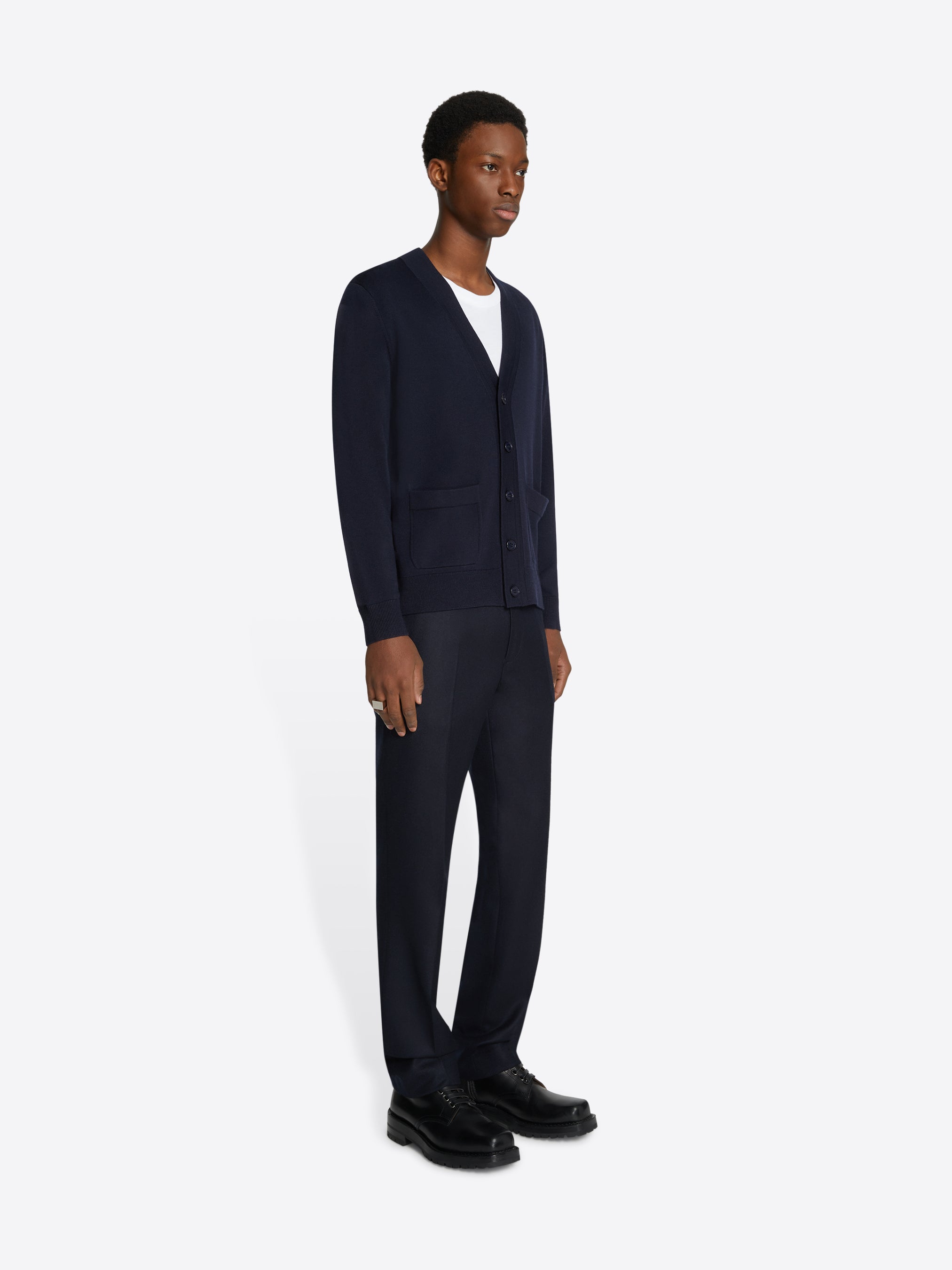 Wool slim fit pants - Autumn-Winter Men | Dries Van Noten