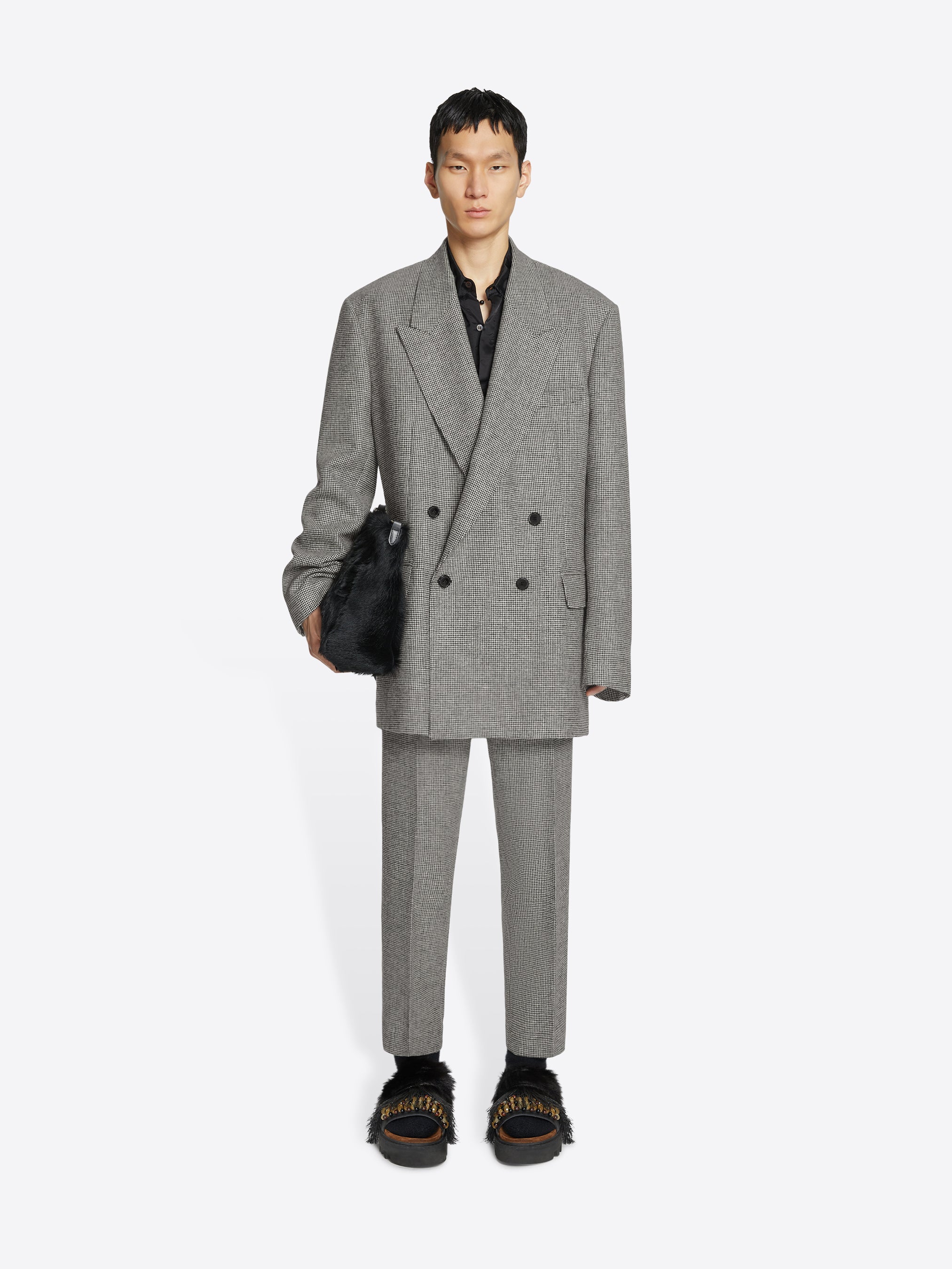 Wool slim fit pants - Autumn-Winter Men | Dries Van Noten