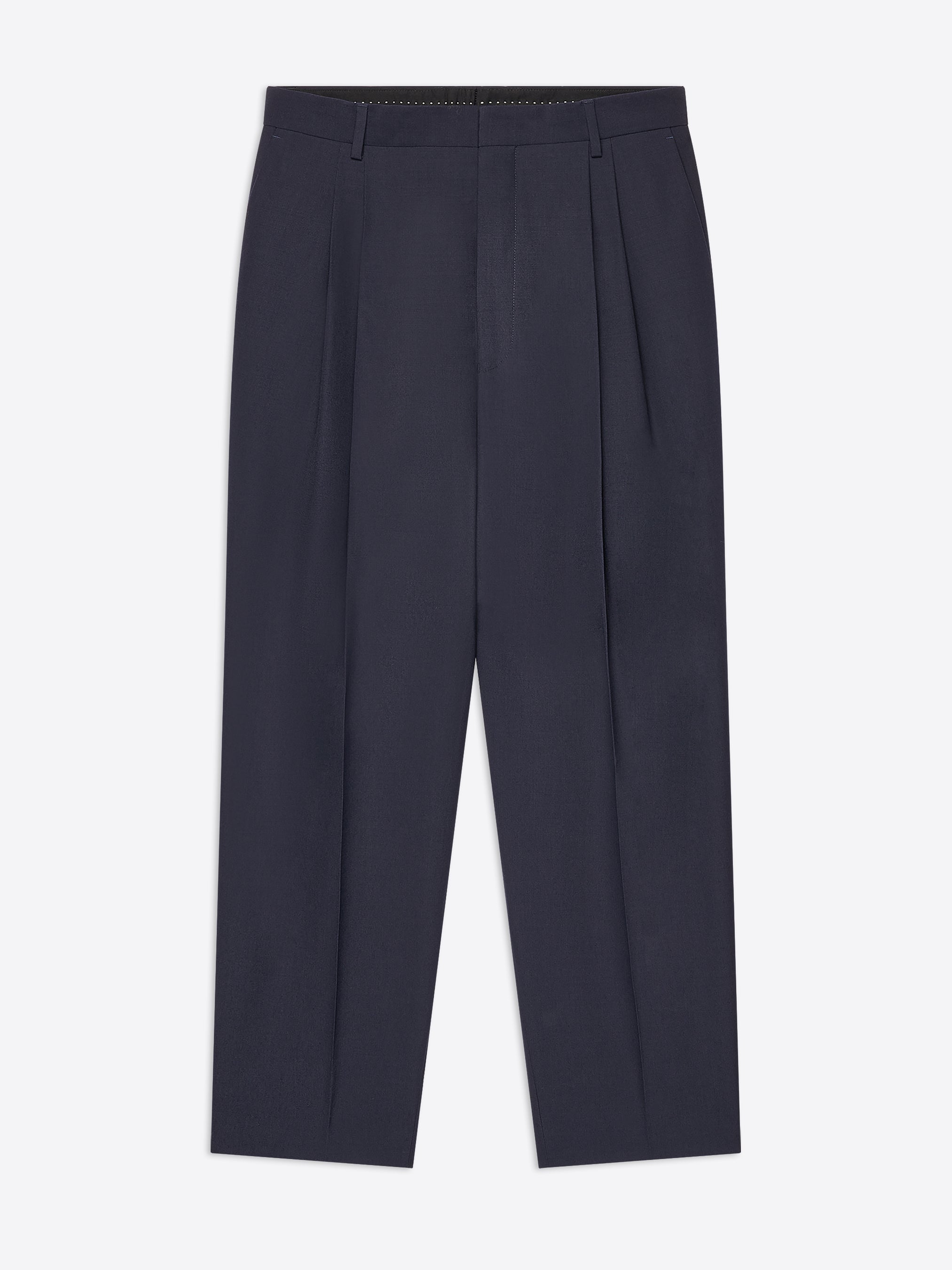 Pleated wool pants - Autumn-Winter Women | Dries Van Noten