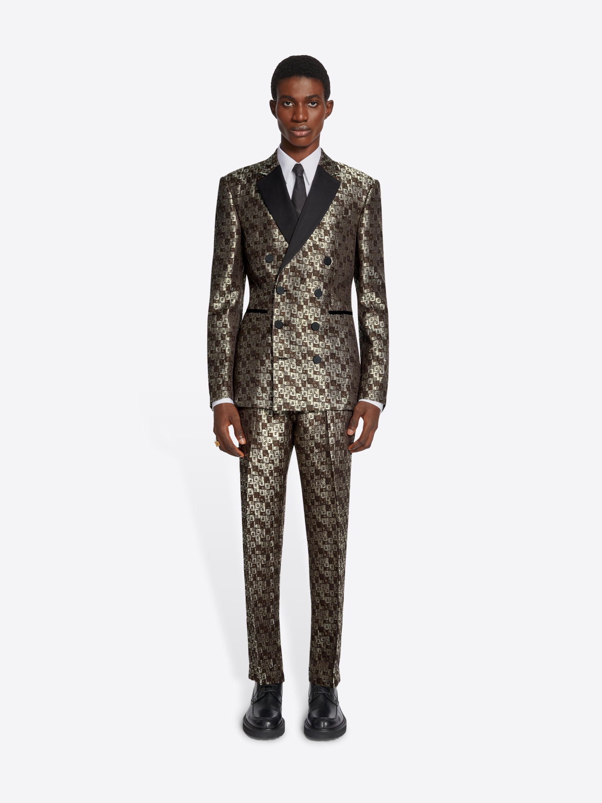 Jacquard pants - Autumn-Winter Men | Dries Van Noten