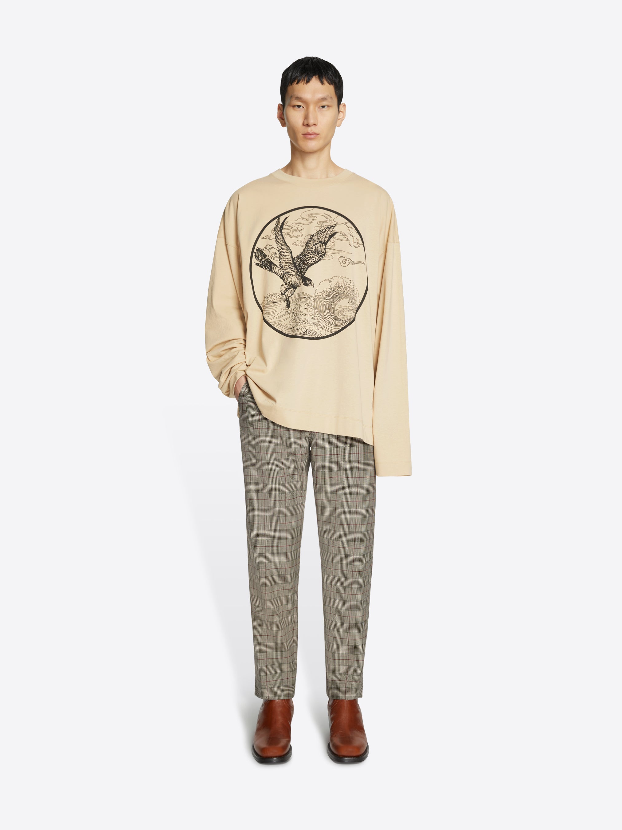 Long sleeve tee - Autumn-Winter Men | Dries Van Noten