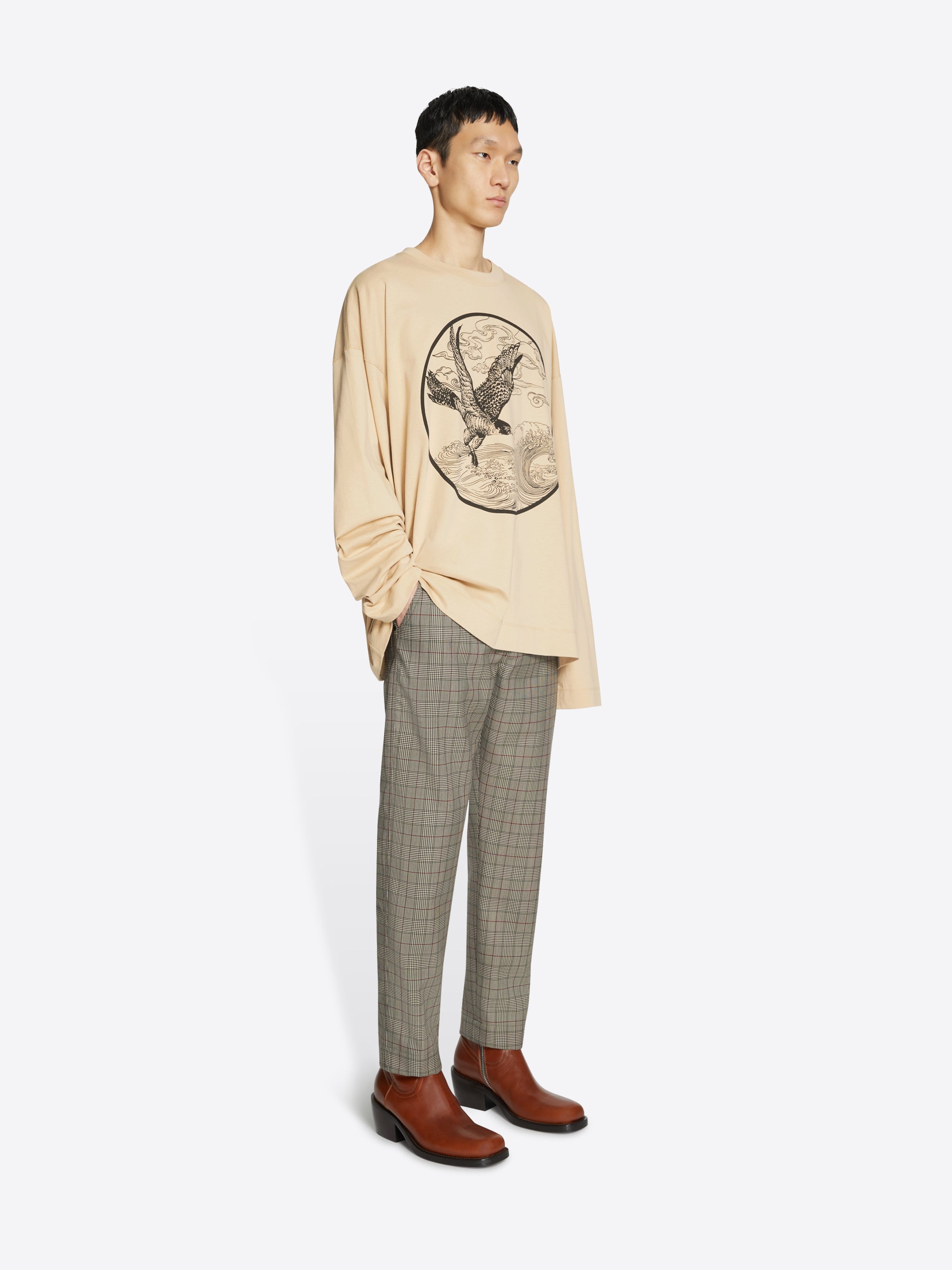 Long sleeve tee - Autumn-Winter Men | Dries Van Noten