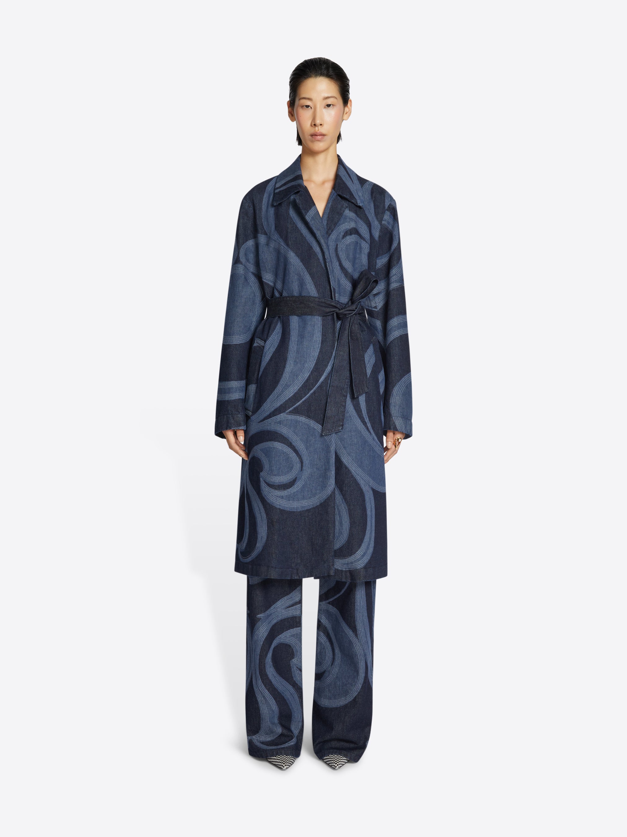 Embroidered coat - Spring-Summer Women | Dries Van Noten
