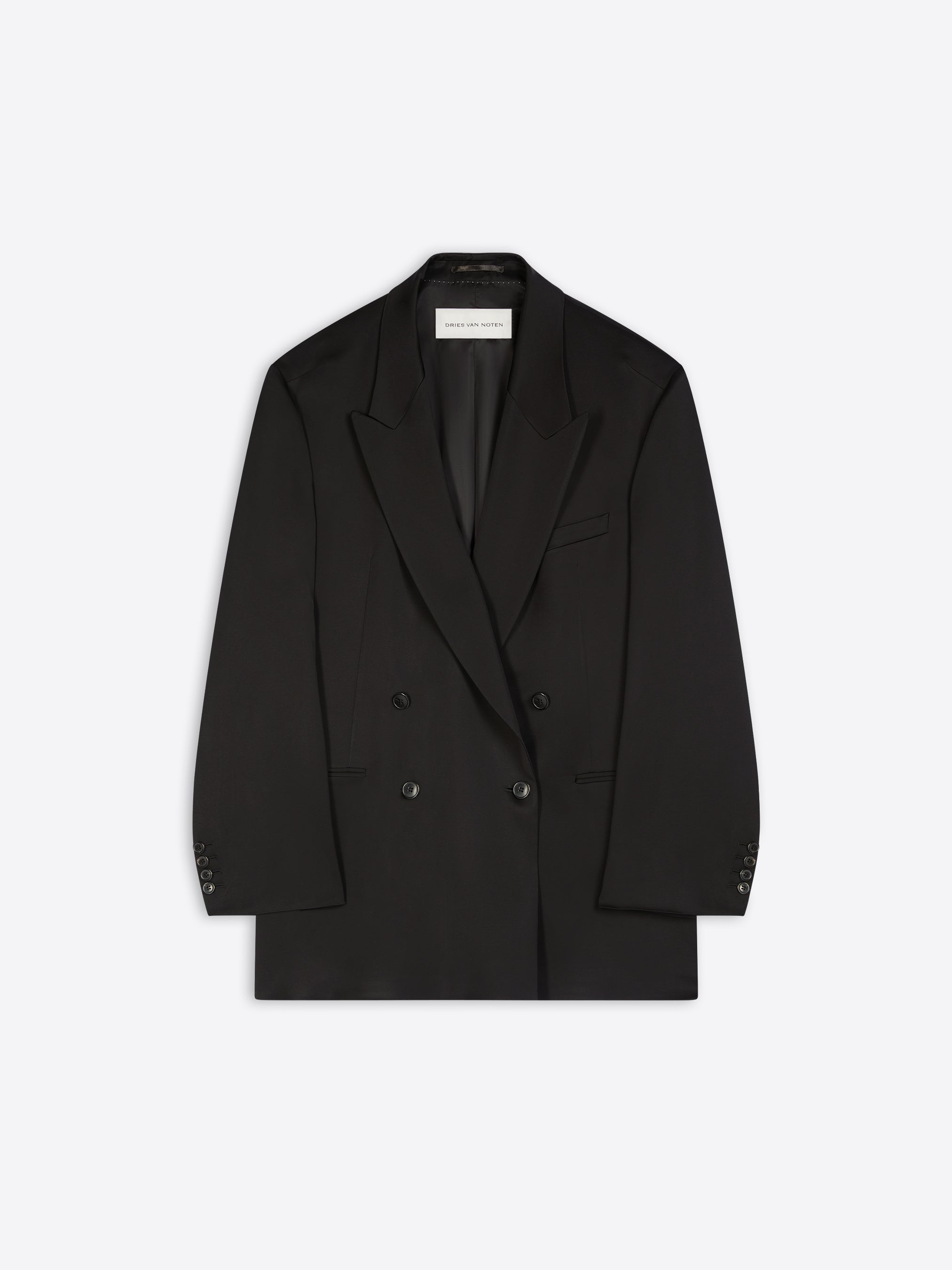 Marni single-breasted cotton cropped blazer - Black