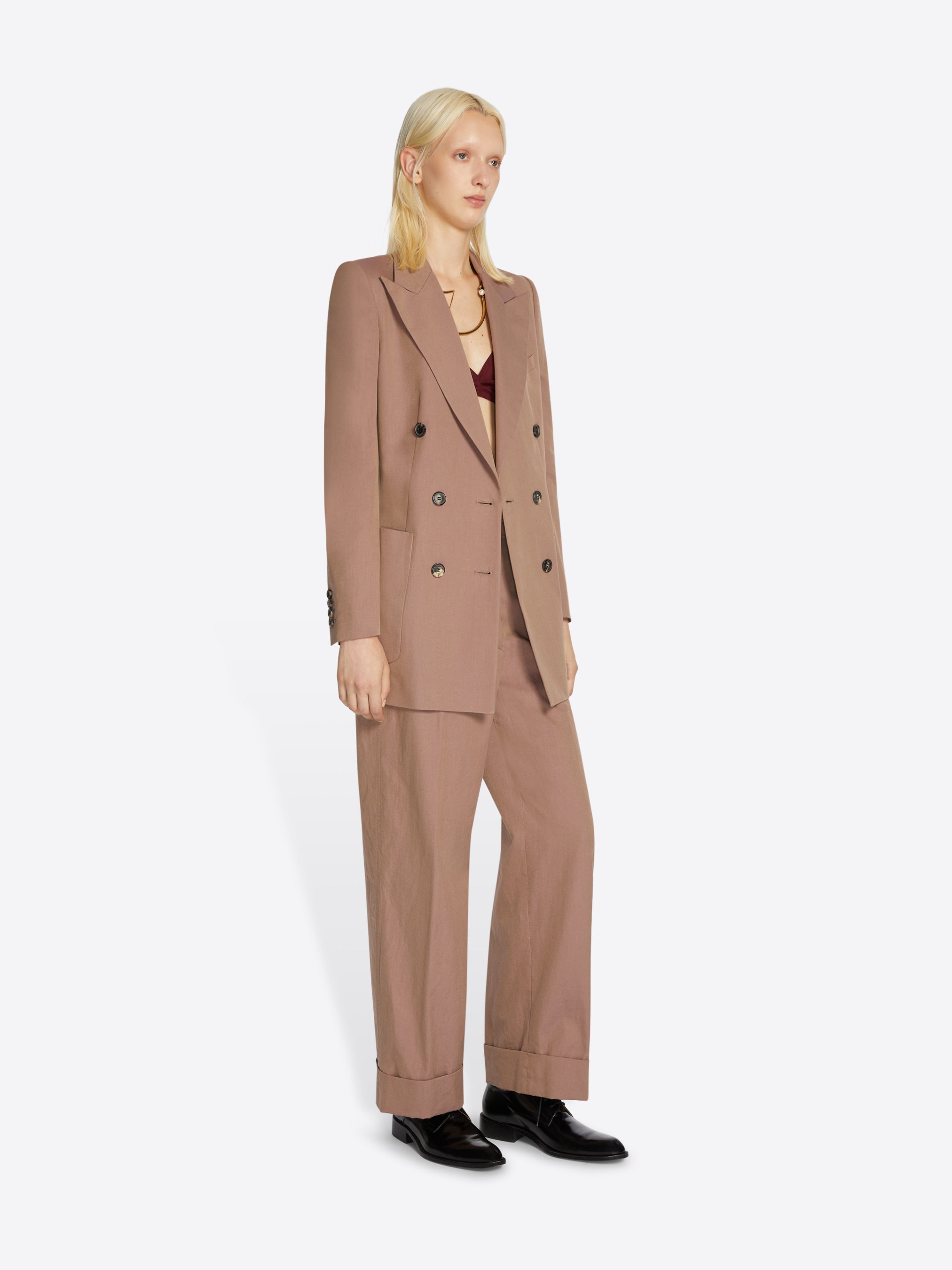 Double breasted blazer - Spring-Summer Women | Dries Van Noten