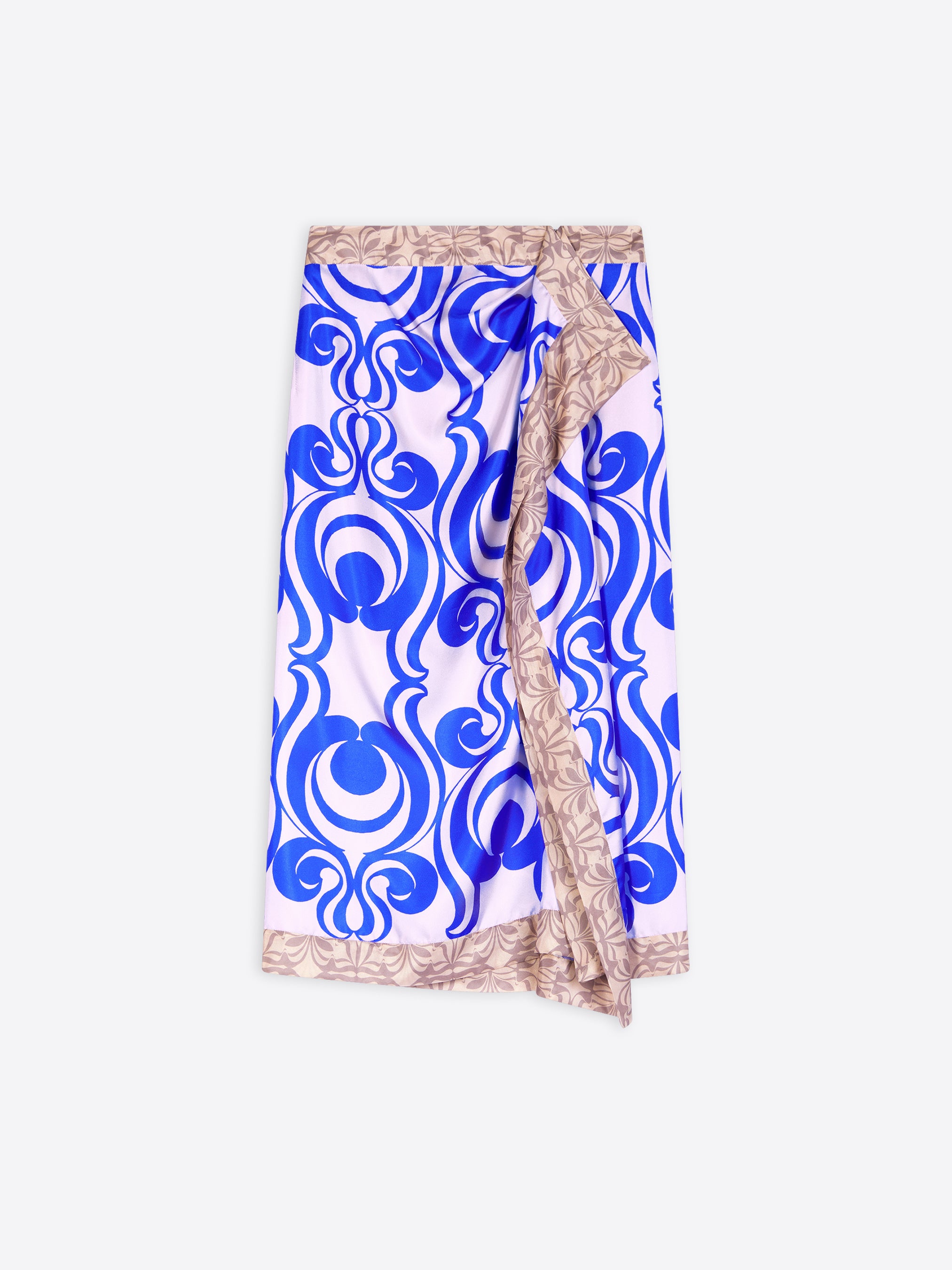 Silk draped skirt - Spring-Summer Women | Dries Van Noten