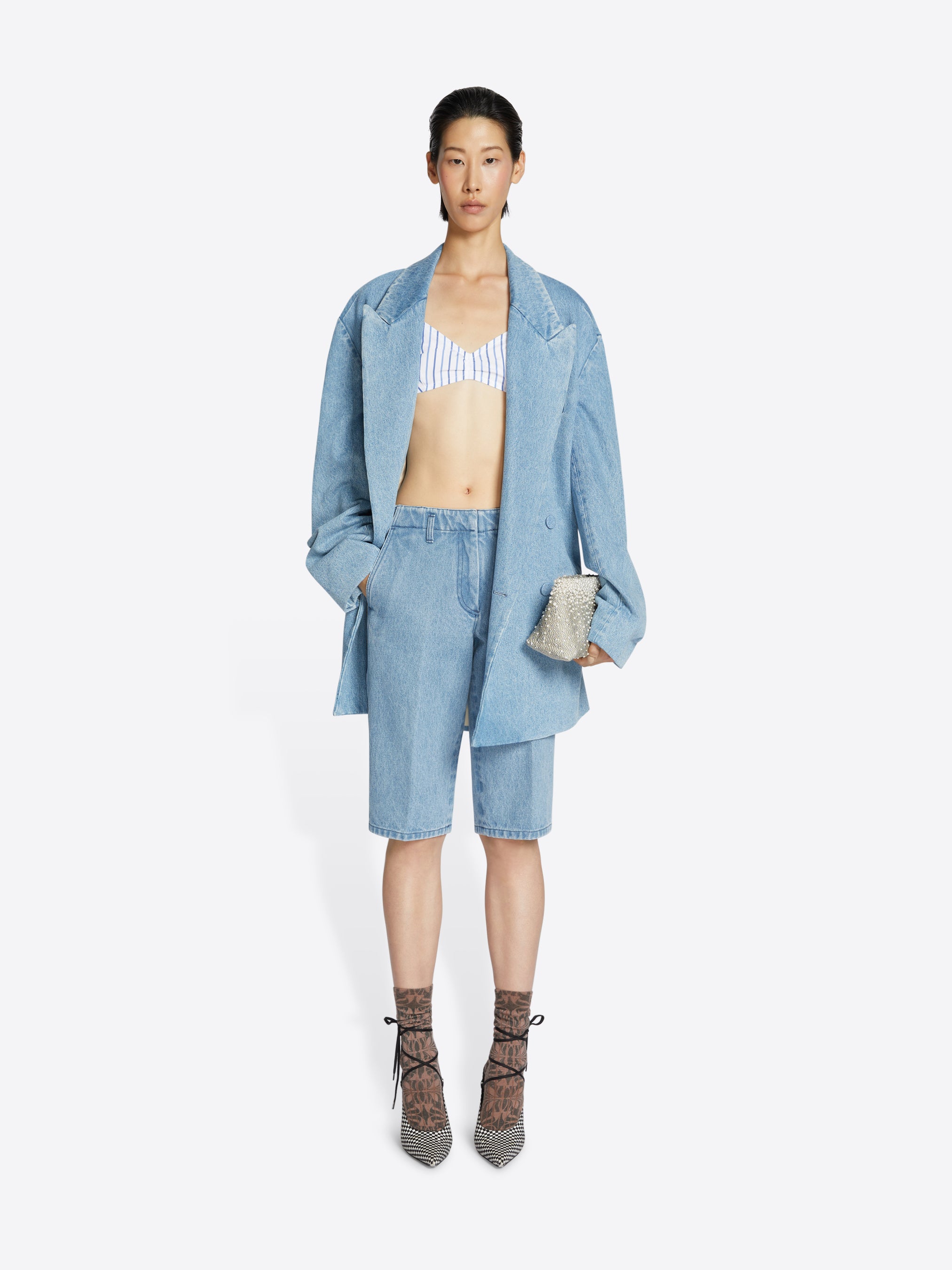 Tailored denim pants - Spring-Summer Women | Dries Van Noten