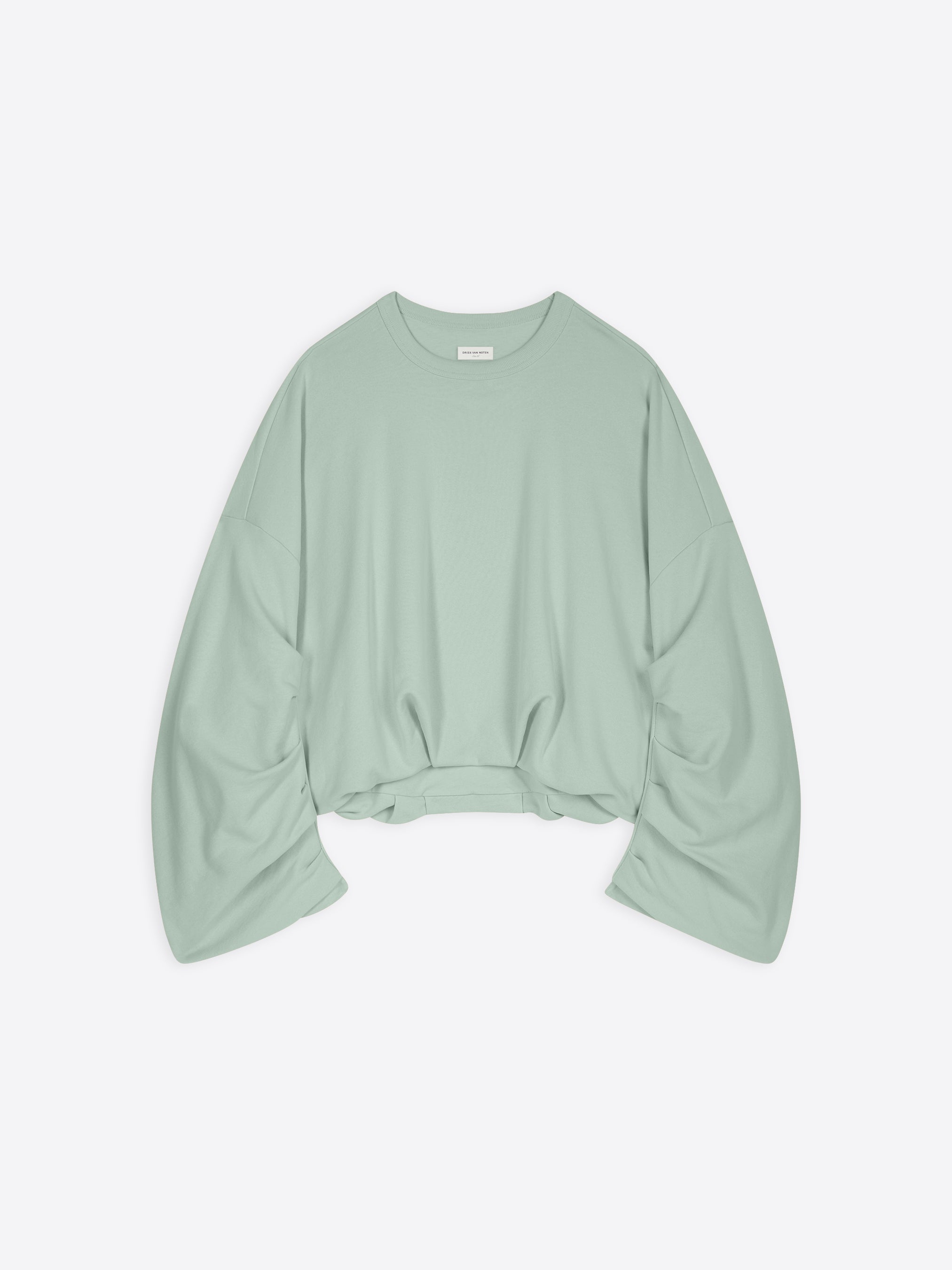 Draped sweatshirt - Spring-Summer Women | Dries Van Noten