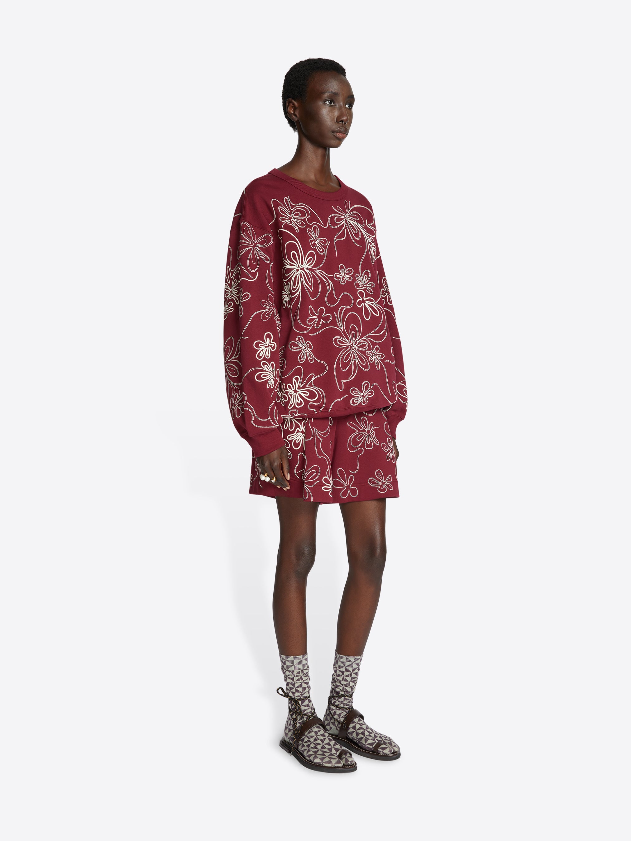 Embroidered sweater - Spring-Summer Women | Dries Van Noten
