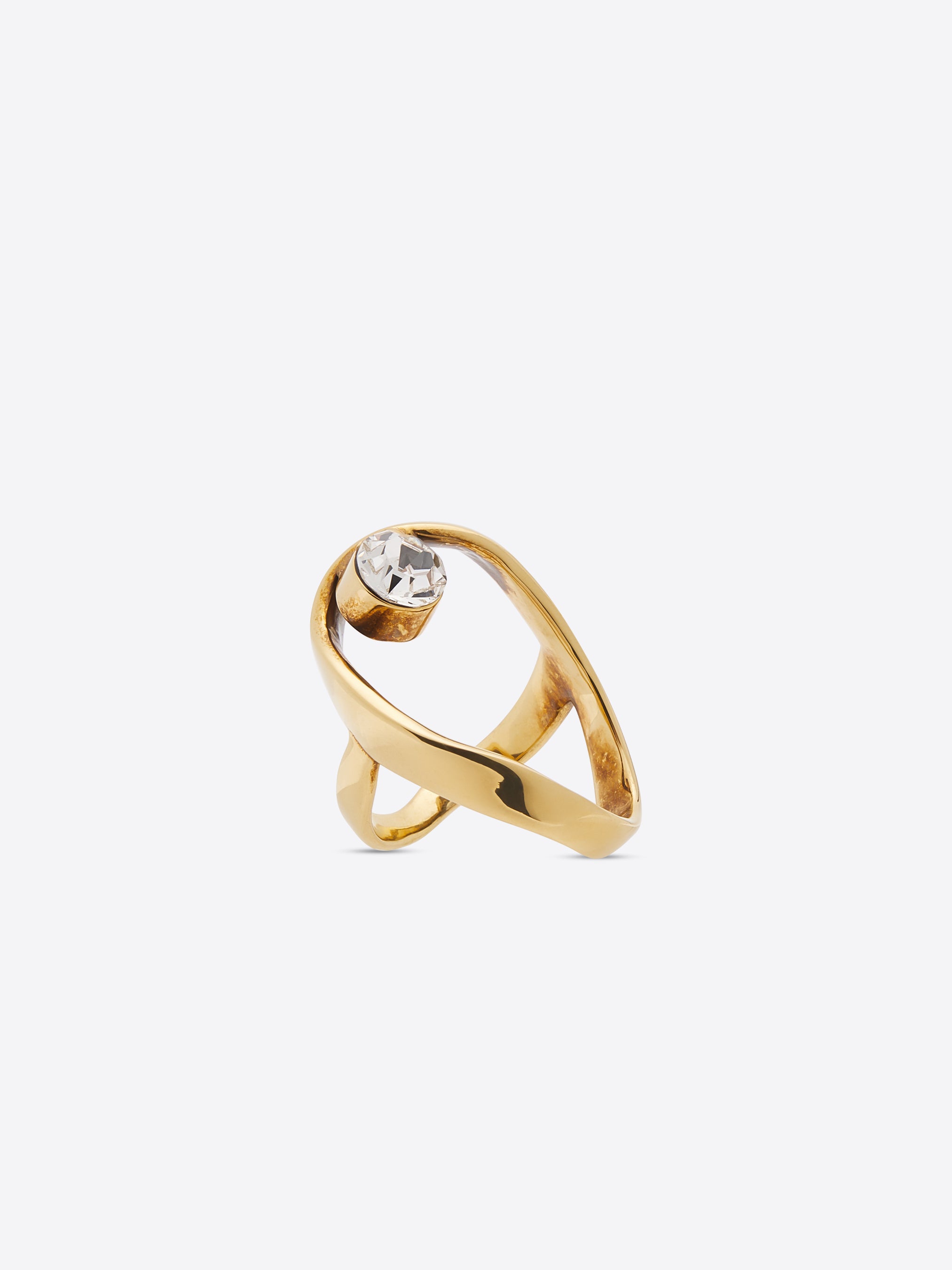 Waved jewel ring - Spring-Summer Women | Dries Van Noten