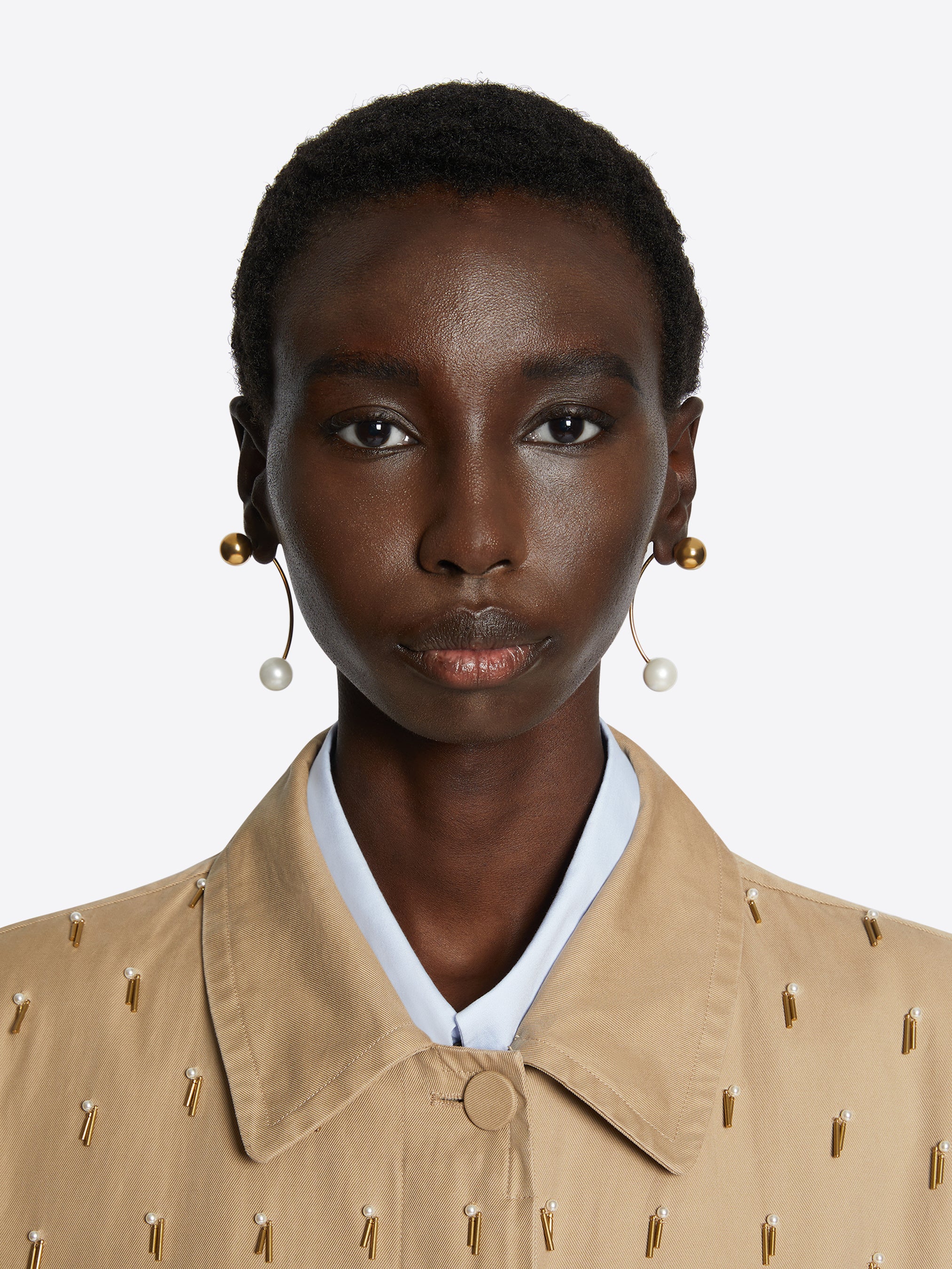 Chain stud earrings - Spring-Summer Women | Dries Van Noten