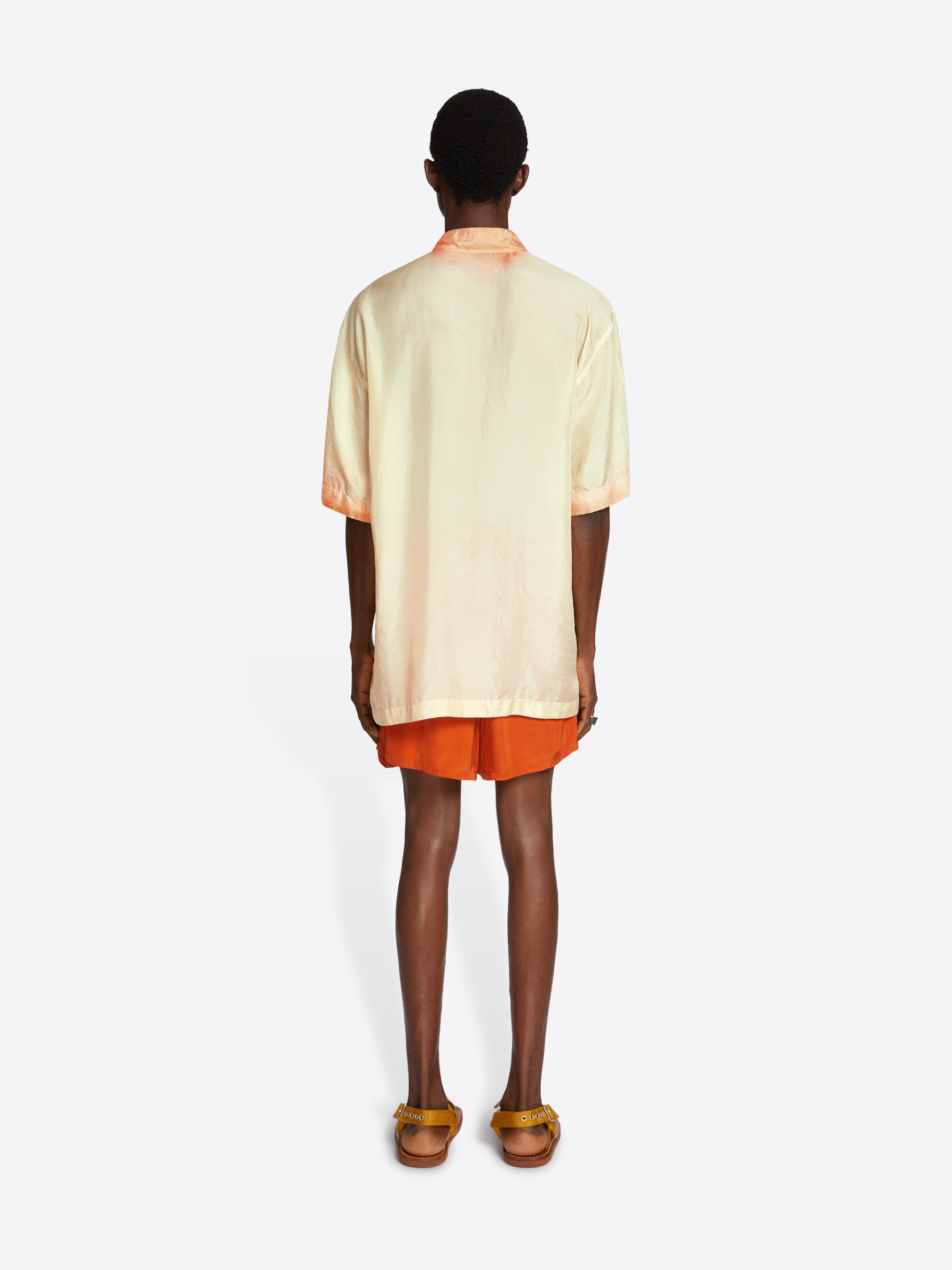 Oversized silk shirt - Spring-Summer Men | Dries Van Noten