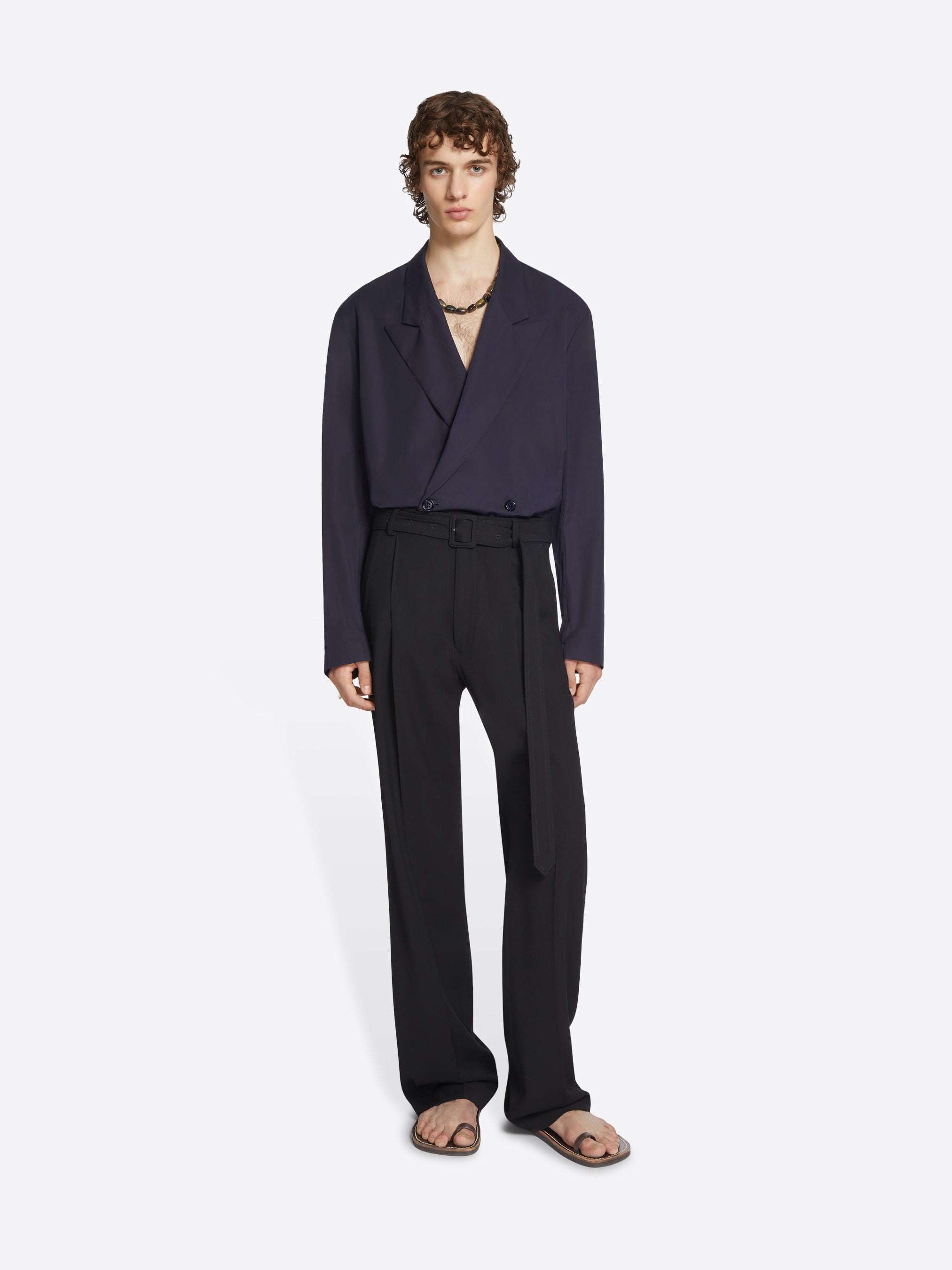 Belted pants - Spring-Summer Men | Dries Van Noten