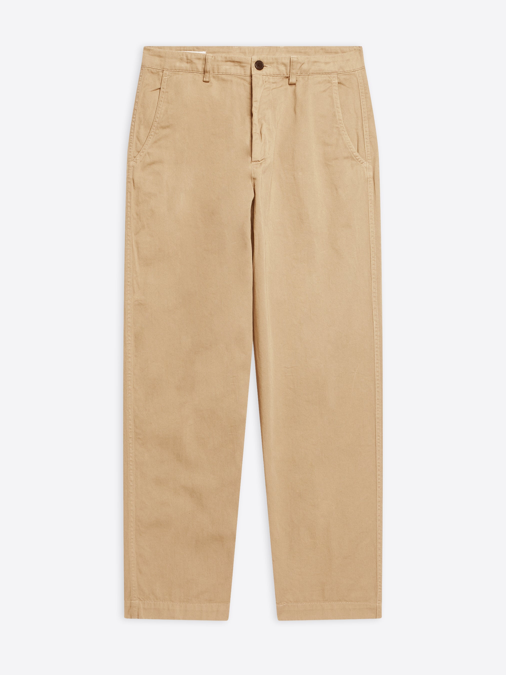 J.Crew: Pleated Cropped Stretch Chino Pant For Men