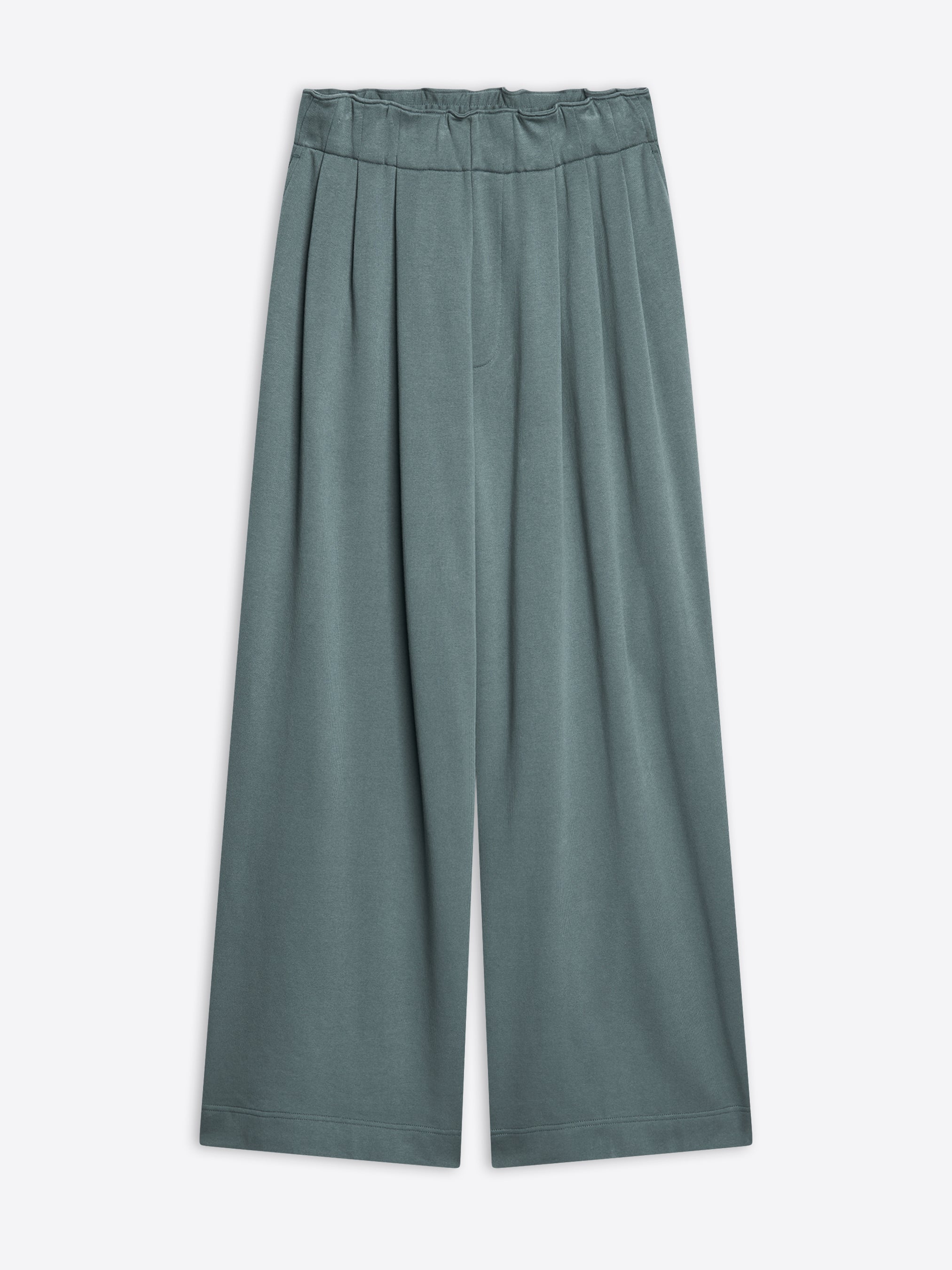 Pleated sweatpants best sale