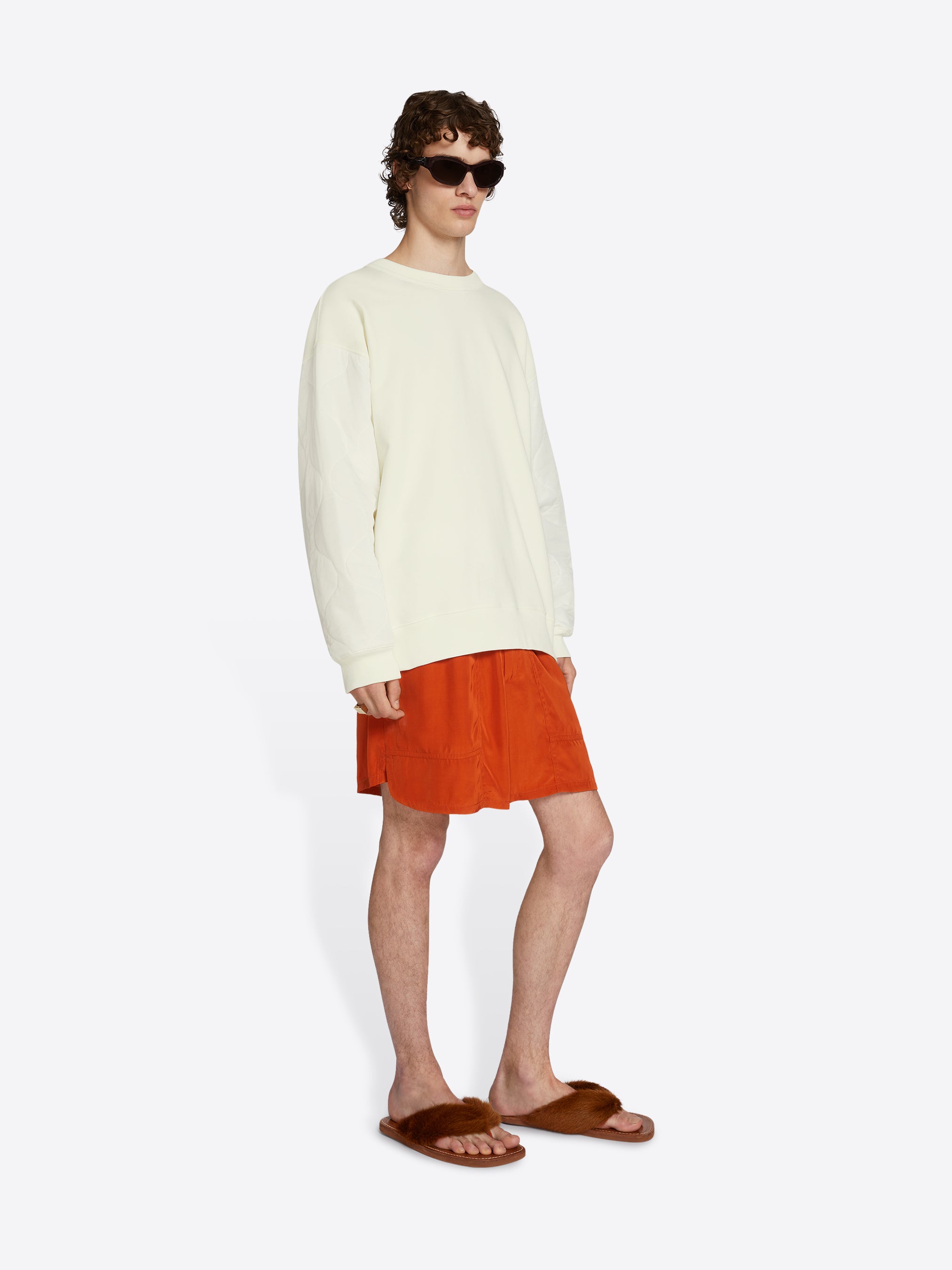 Quilted sweatshirt - Spring-Summer Men | Dries Van Noten