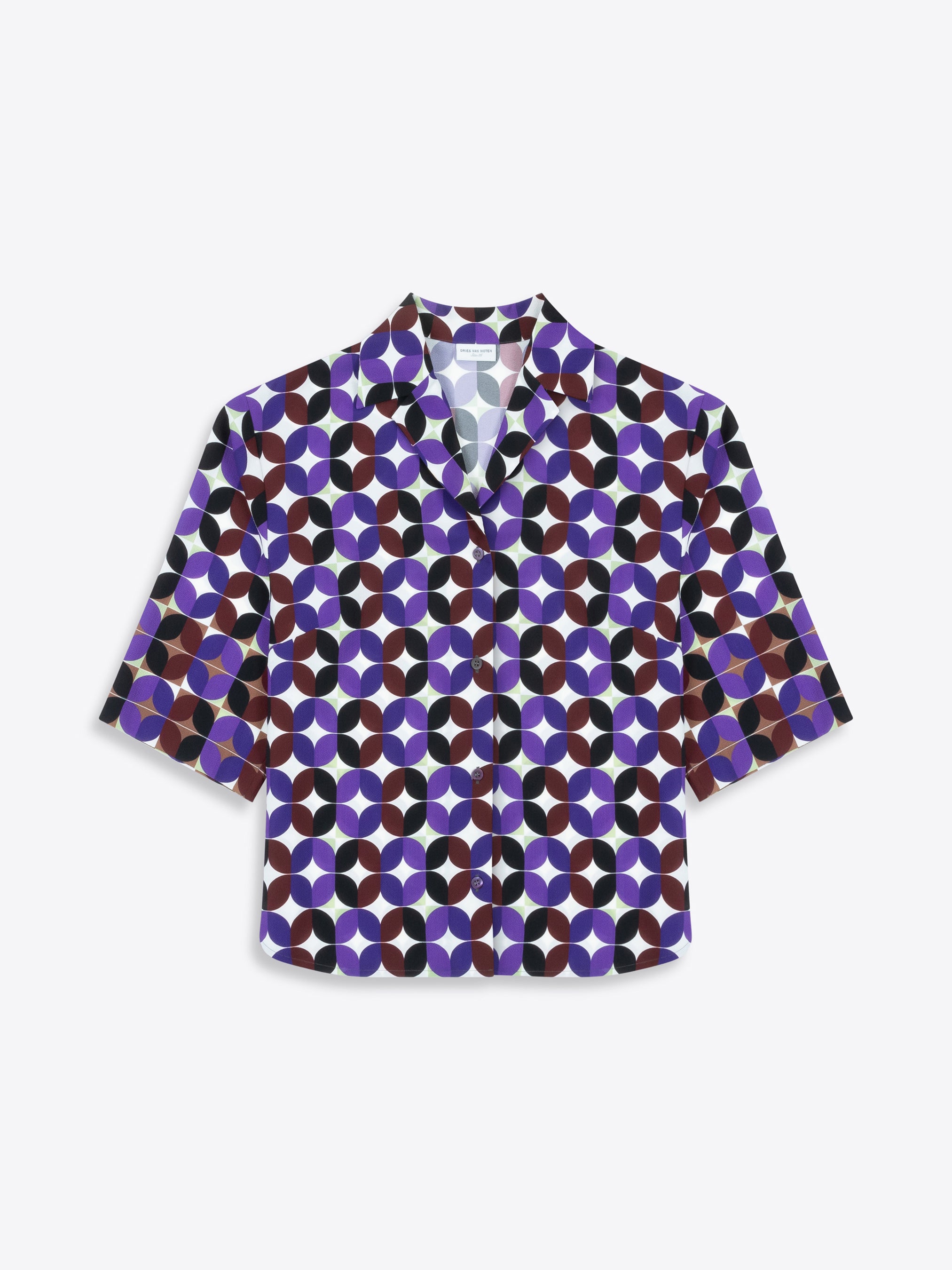 Printed silk shirt - Spring-Summer Women | Dries Van Noten