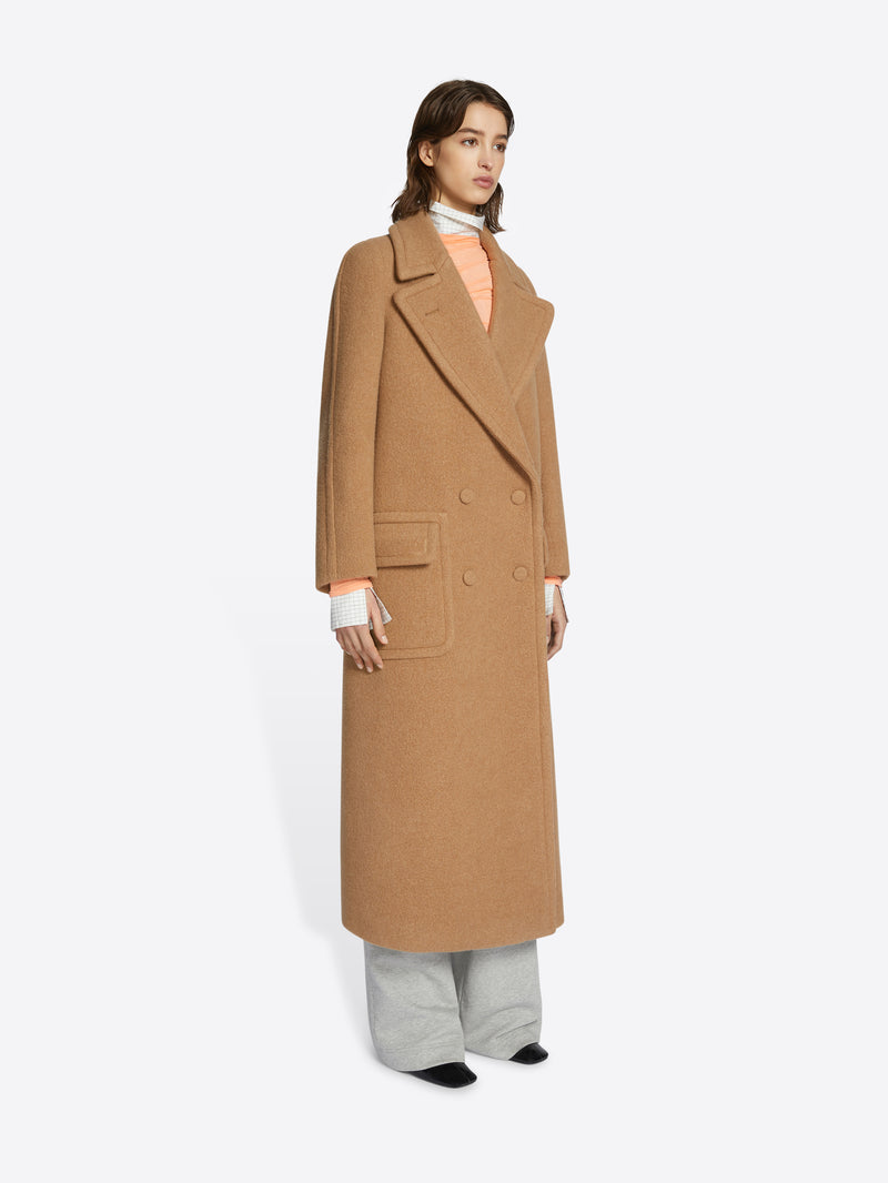 Wool overcoat