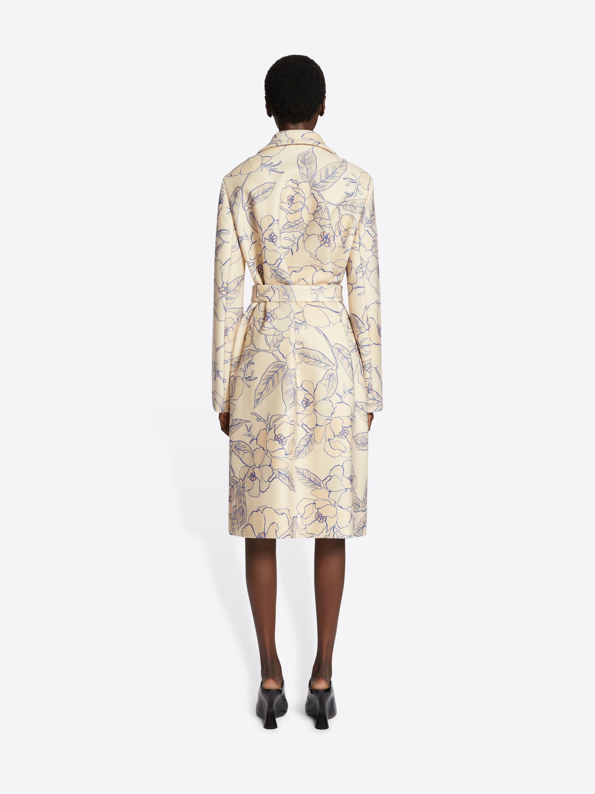 Floral coat Autumn Winter Women Dries Van Noten