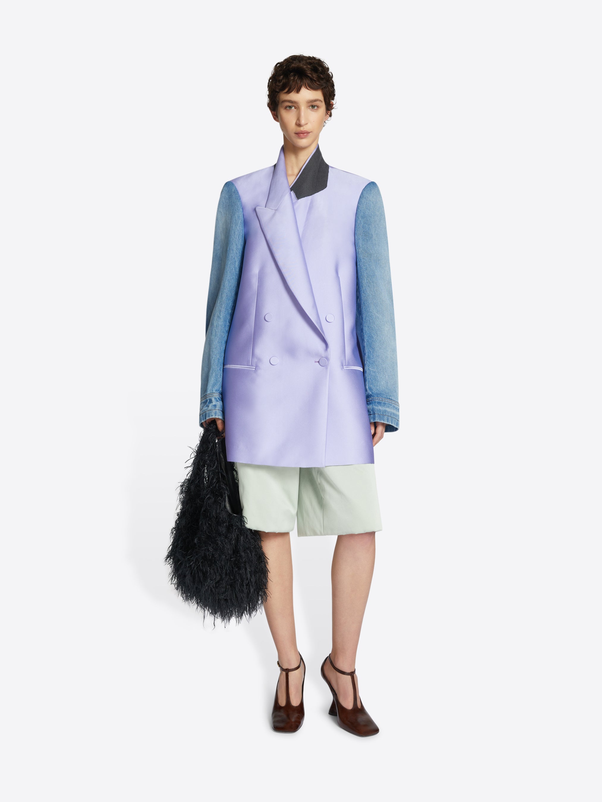 Double breasted blazer Autumn Winter Women Dries Van Noten