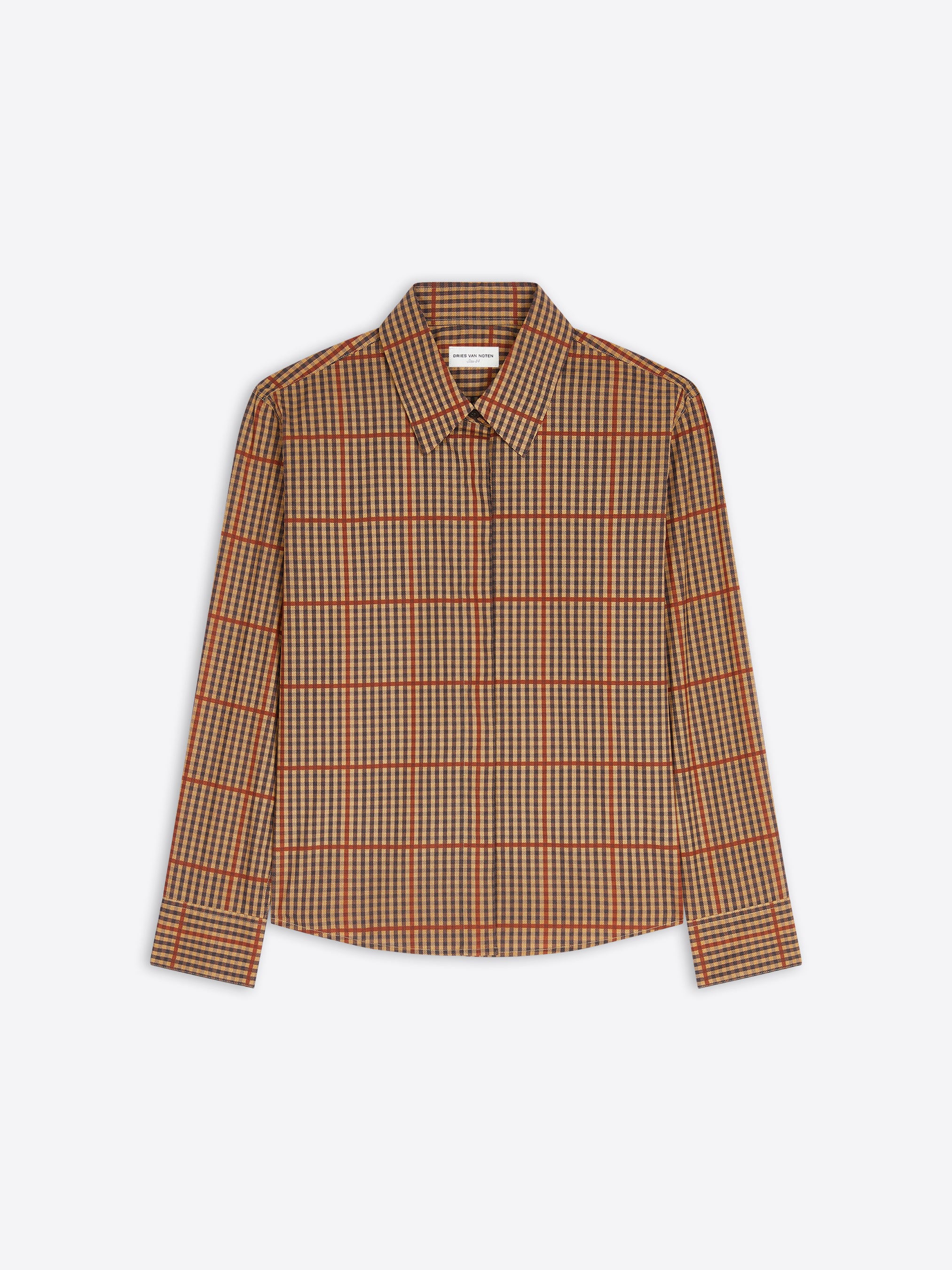 Checked shirt - Autumn-Winter Women | Dries Van Noten