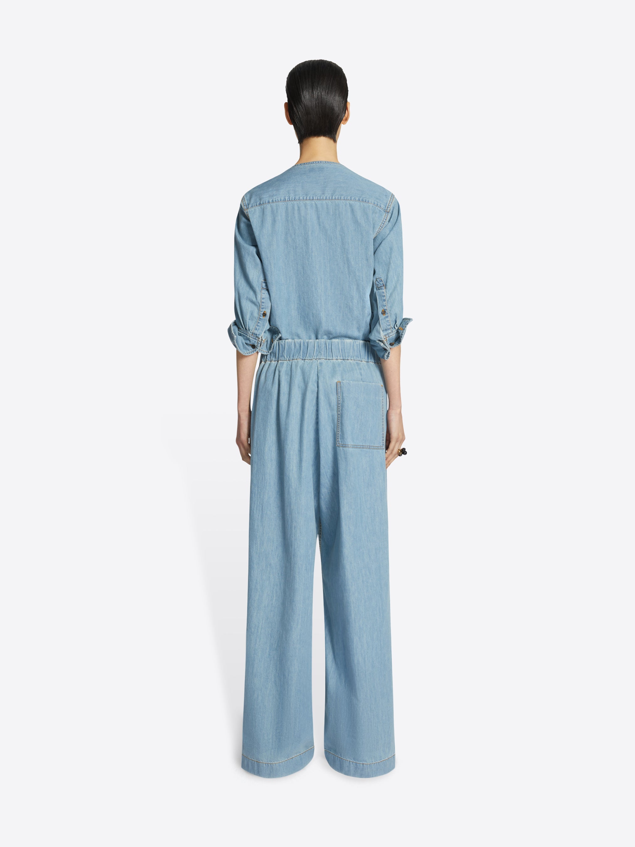 Wide leg jeans Autumn Winter Women Dries Van Noten