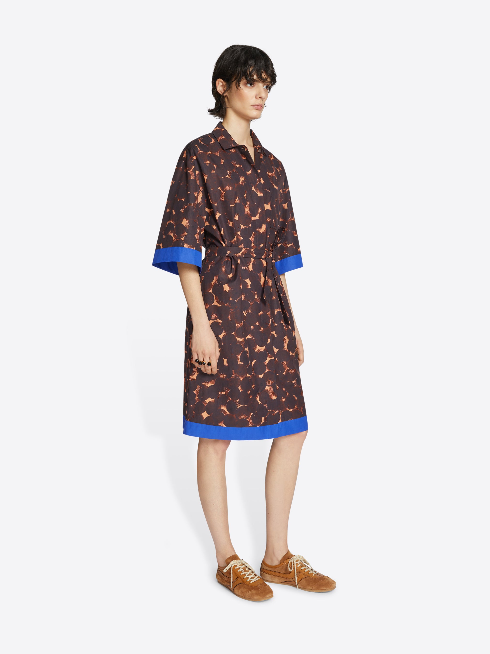 Printed shirt dress - Autumn-Winter Women | Dries Van Noten