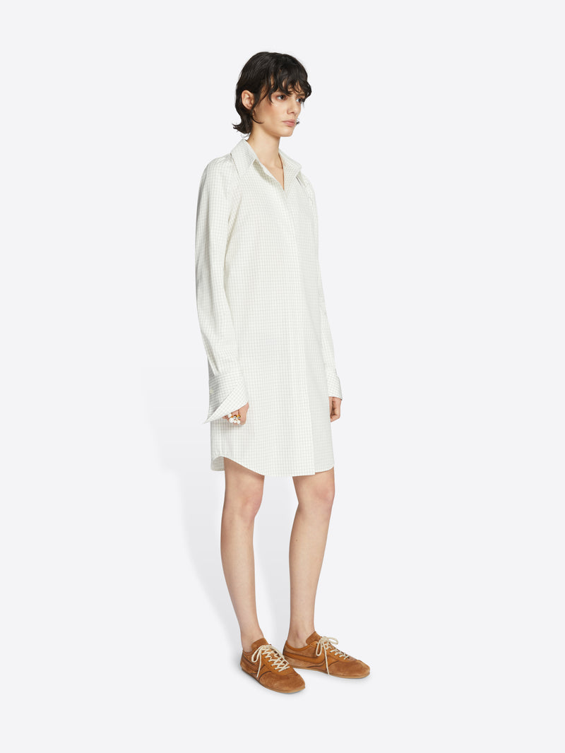 Cotton poplin dress