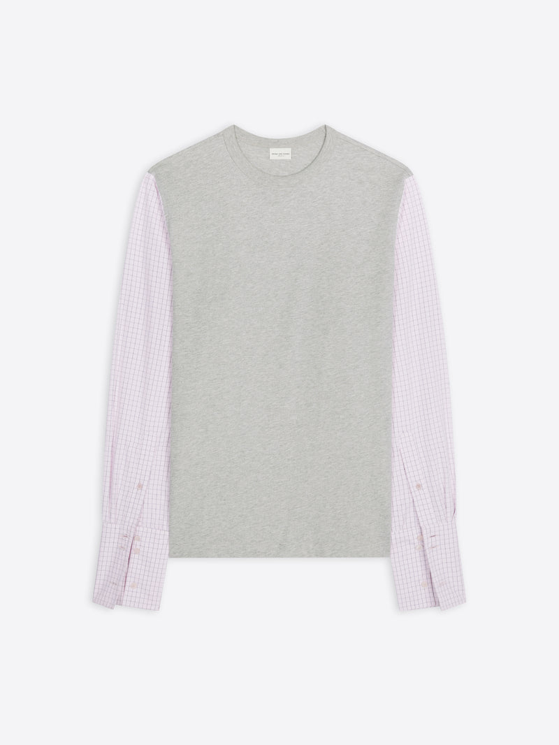 Contrast sleeves T-shirt