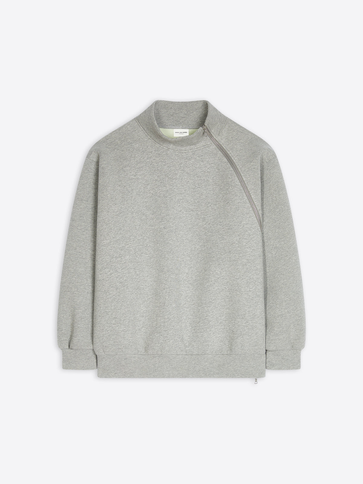 Zipped sweatshirt