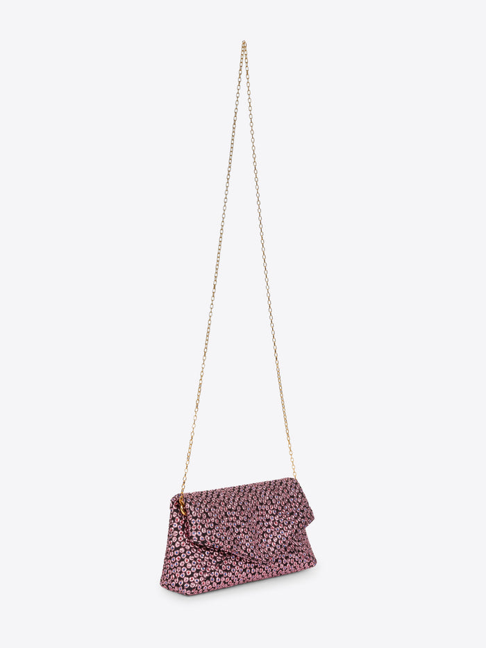 Jacquard envelope bag