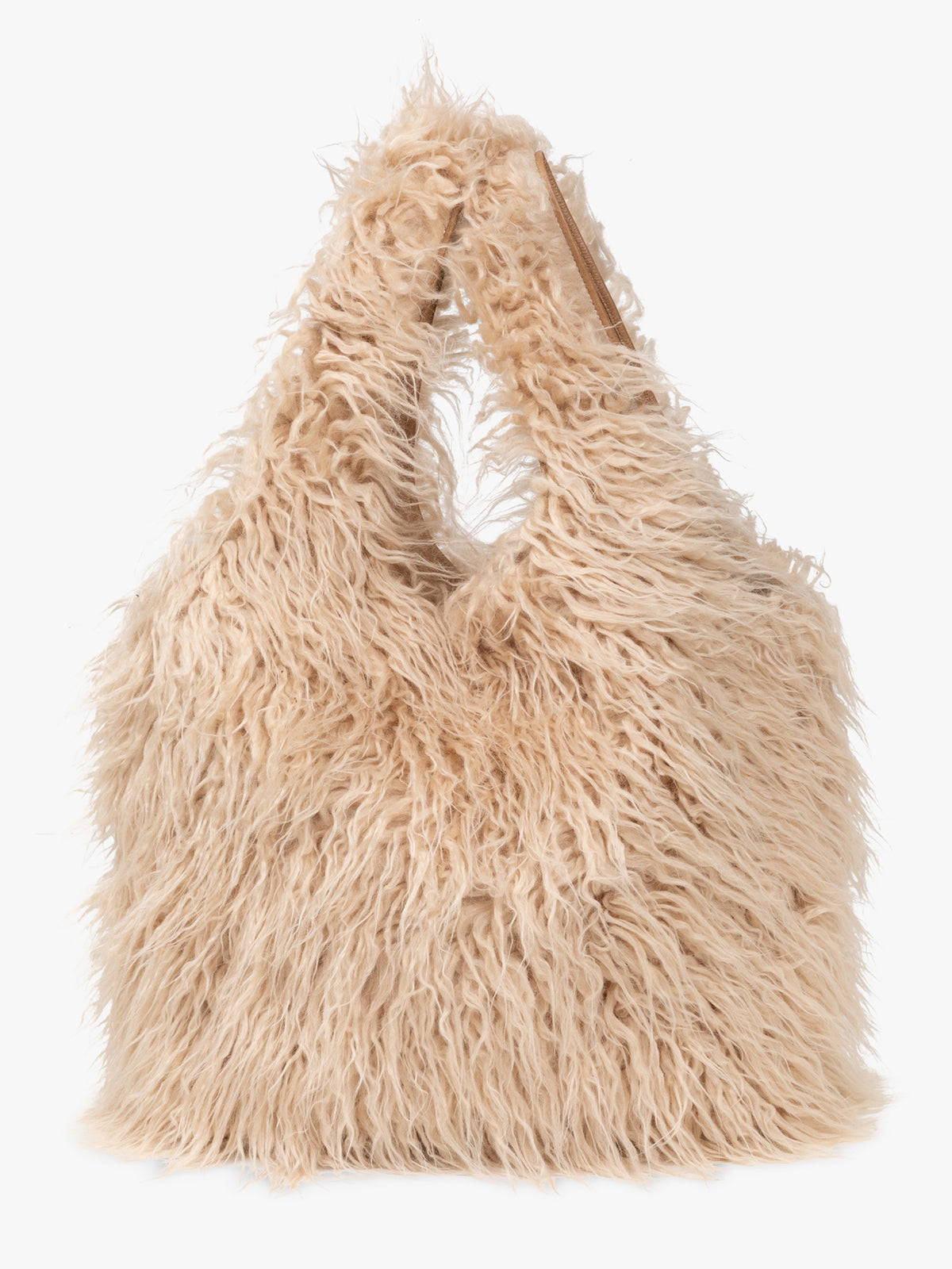 Fluffy tote bag