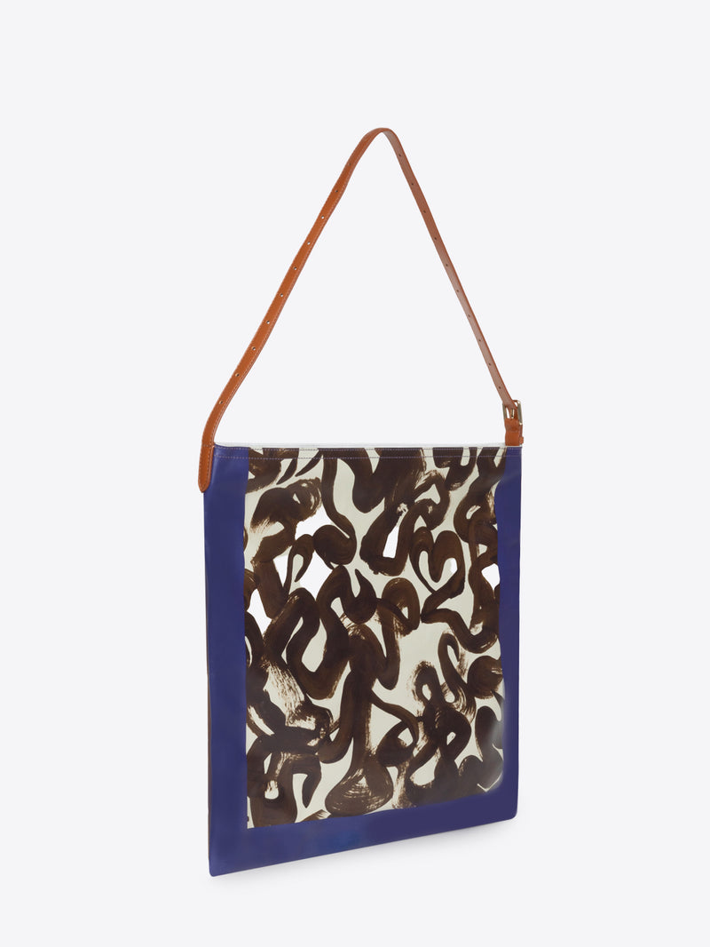 Printed scarf bag