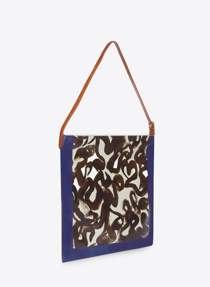 Printed scarf bag