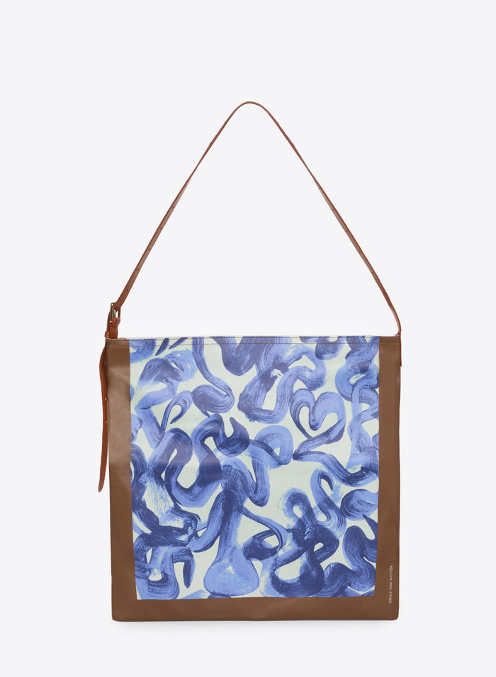 Printed scarf bag